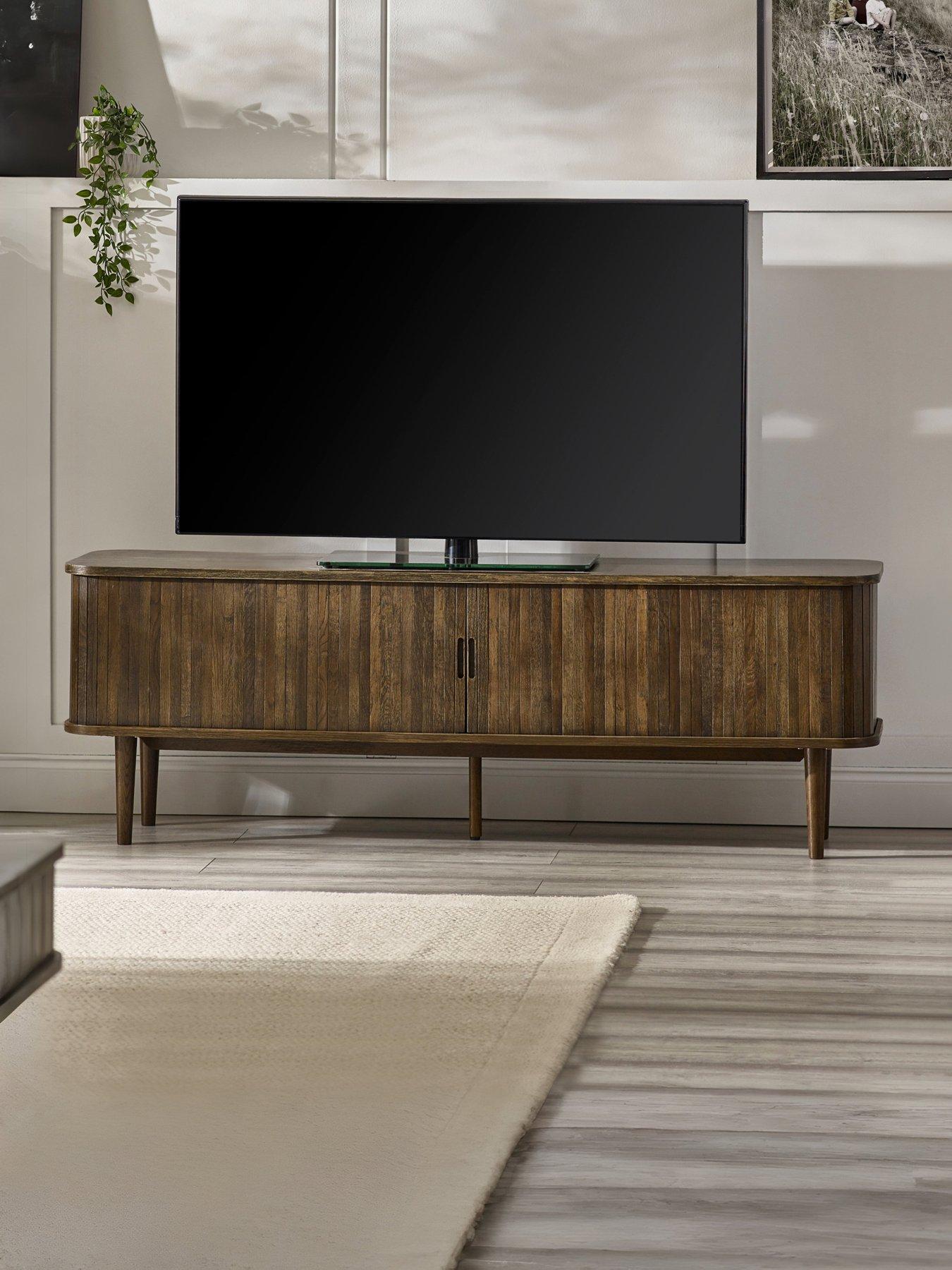 Julian Bowen Arya TV Unit - Dark Oak