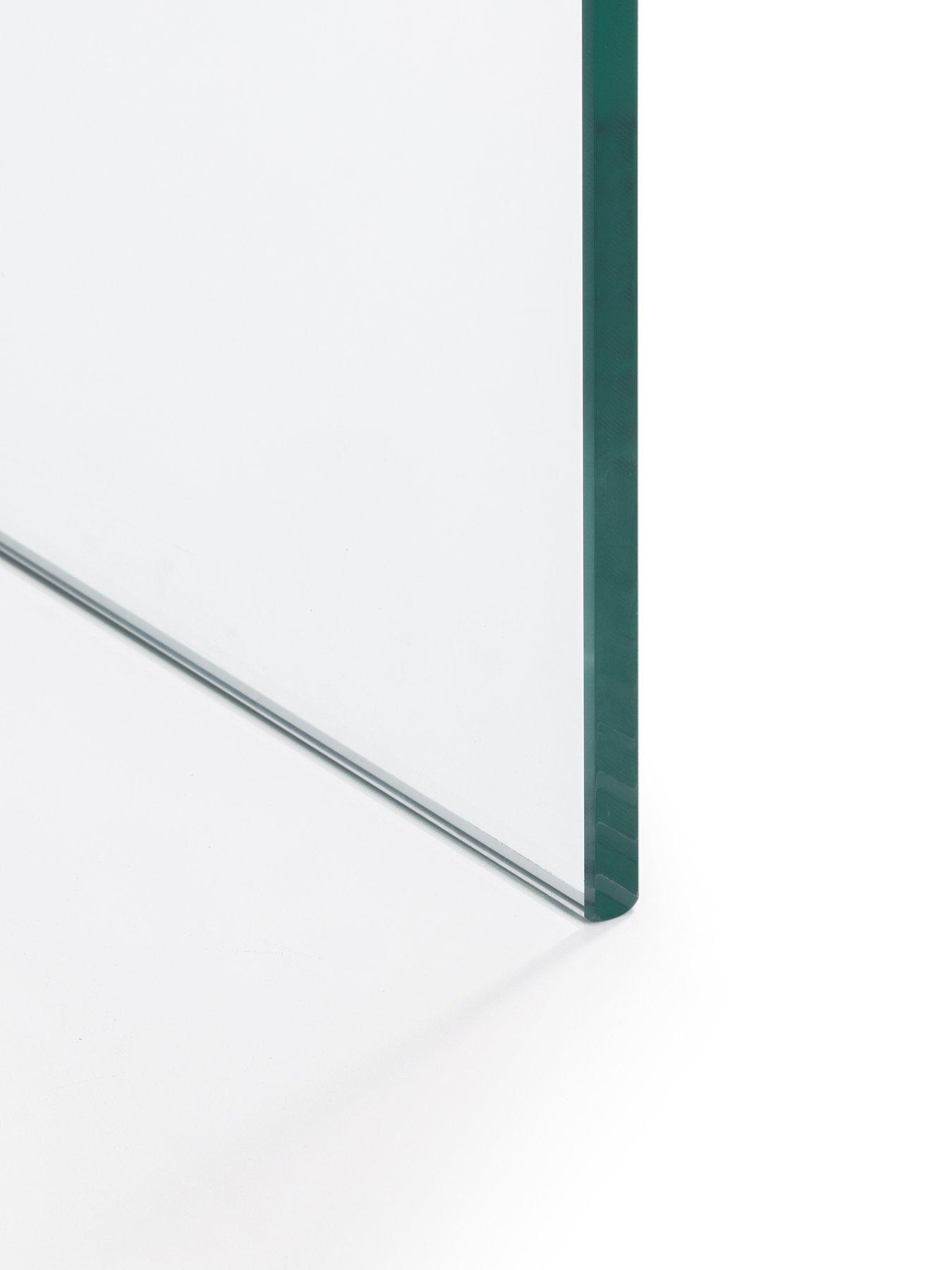 Image 6 of 6 of Julian Bowen Amalfi Bent Glass Console Table
