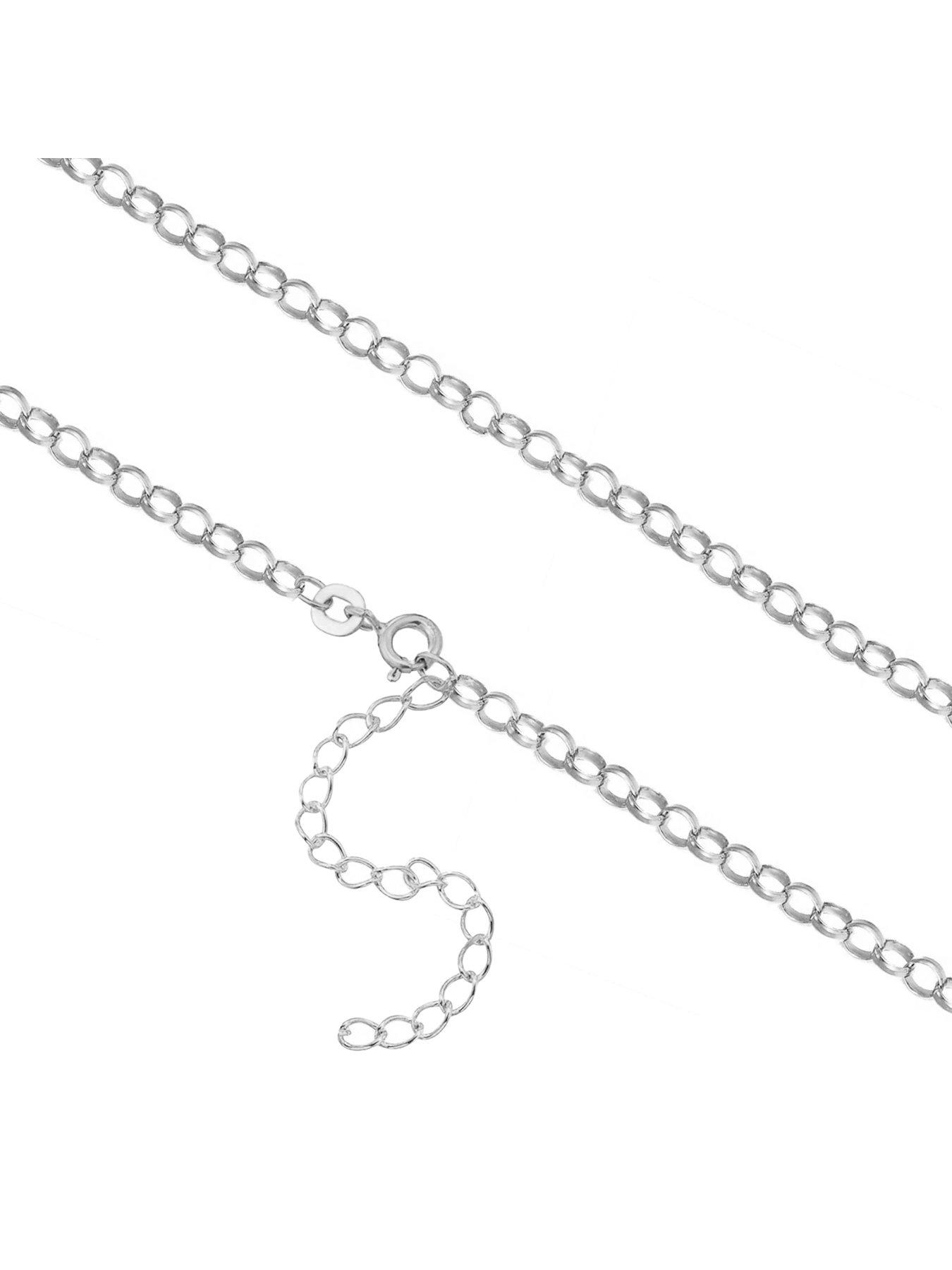 Image 3 of 3 of The Love Collection Sterling Silver Mama CZ Charm Necklace
