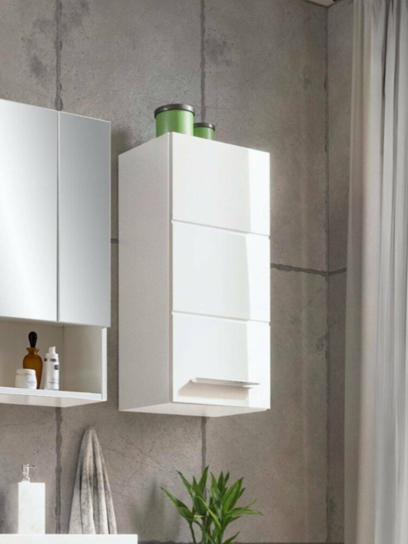 undefined Mandy Bathroom Wall Cabinet - White