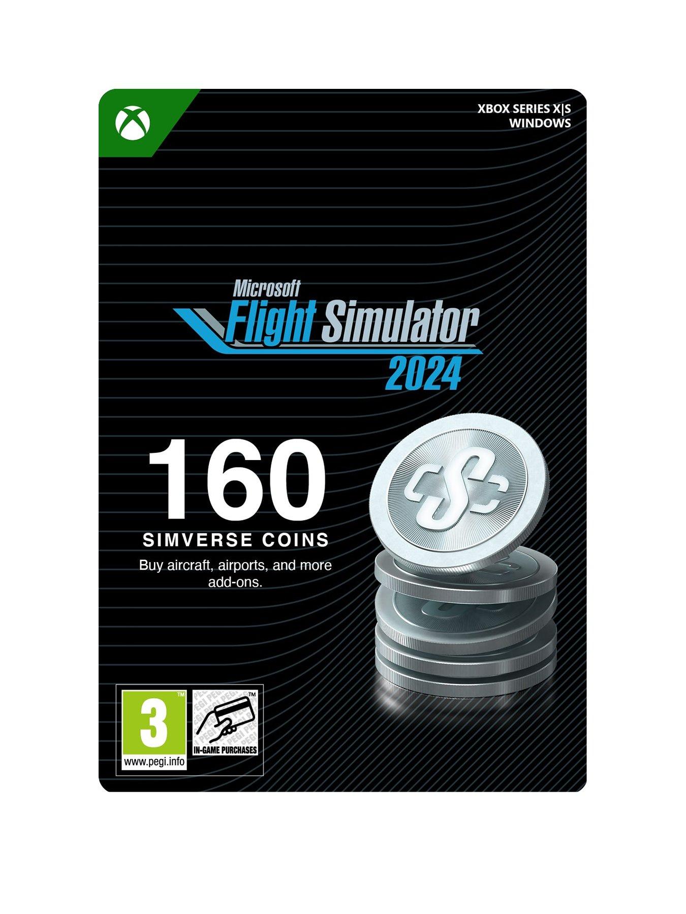 Image 1 of 1 of Microsoft Flight Simulator 2024 - 160 Simverse Coins