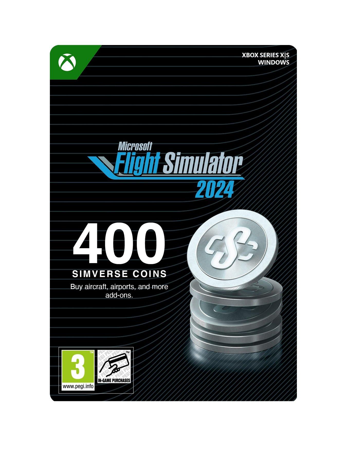 Image 1 of 1 of Microsoft Flight Simulator 2024 - 400 Simverse Coins