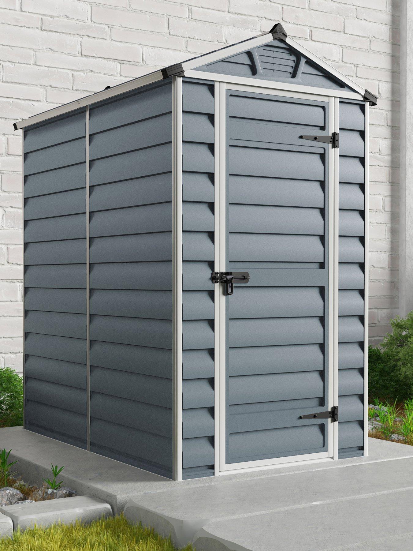 undefined Skylight Shed 4X6 Dark Grey