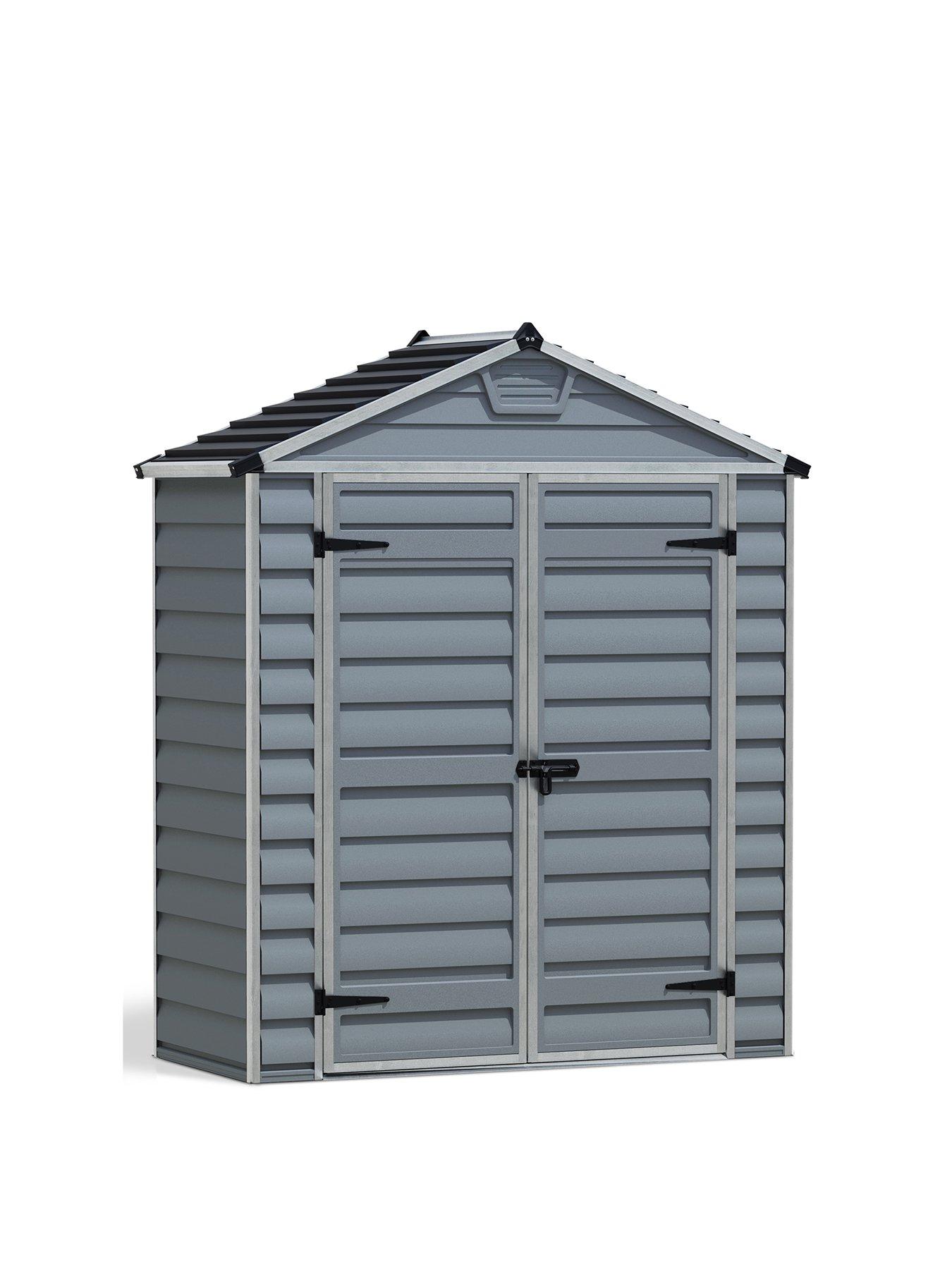 Image 2 of 5 of Canopia by Palram Skylight Shed 6X3 Dark Grey