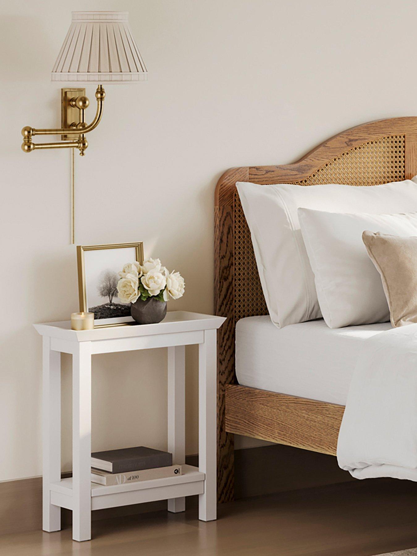 undefined Cote Side Table - White