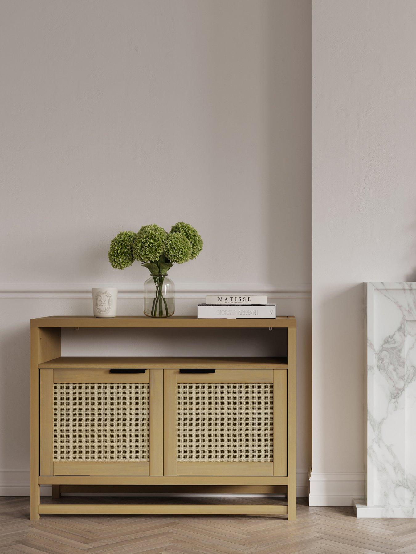 undefined Shore Storage Cabinet - Latte