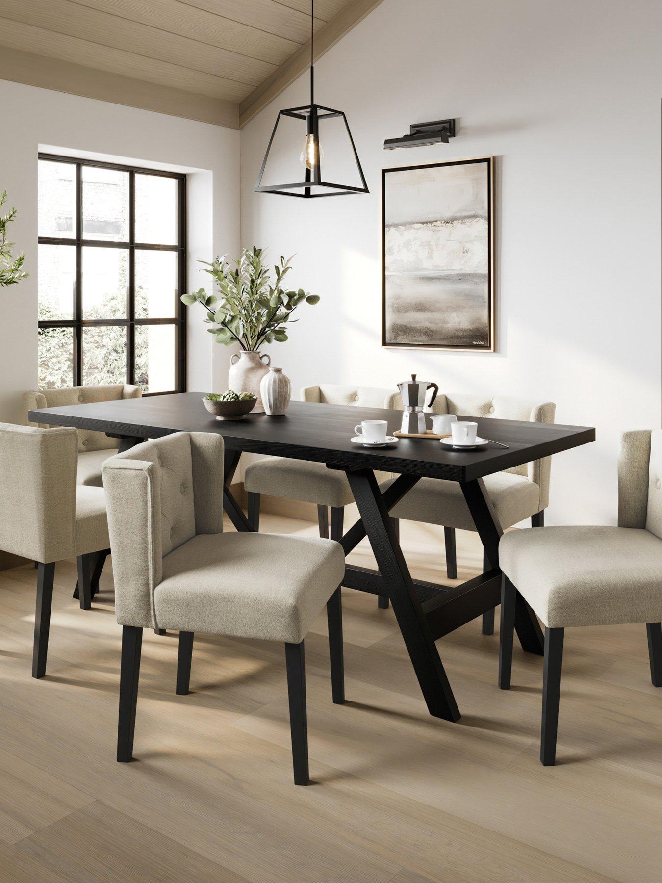 undefined Nantucket Dining Table - Matte Black