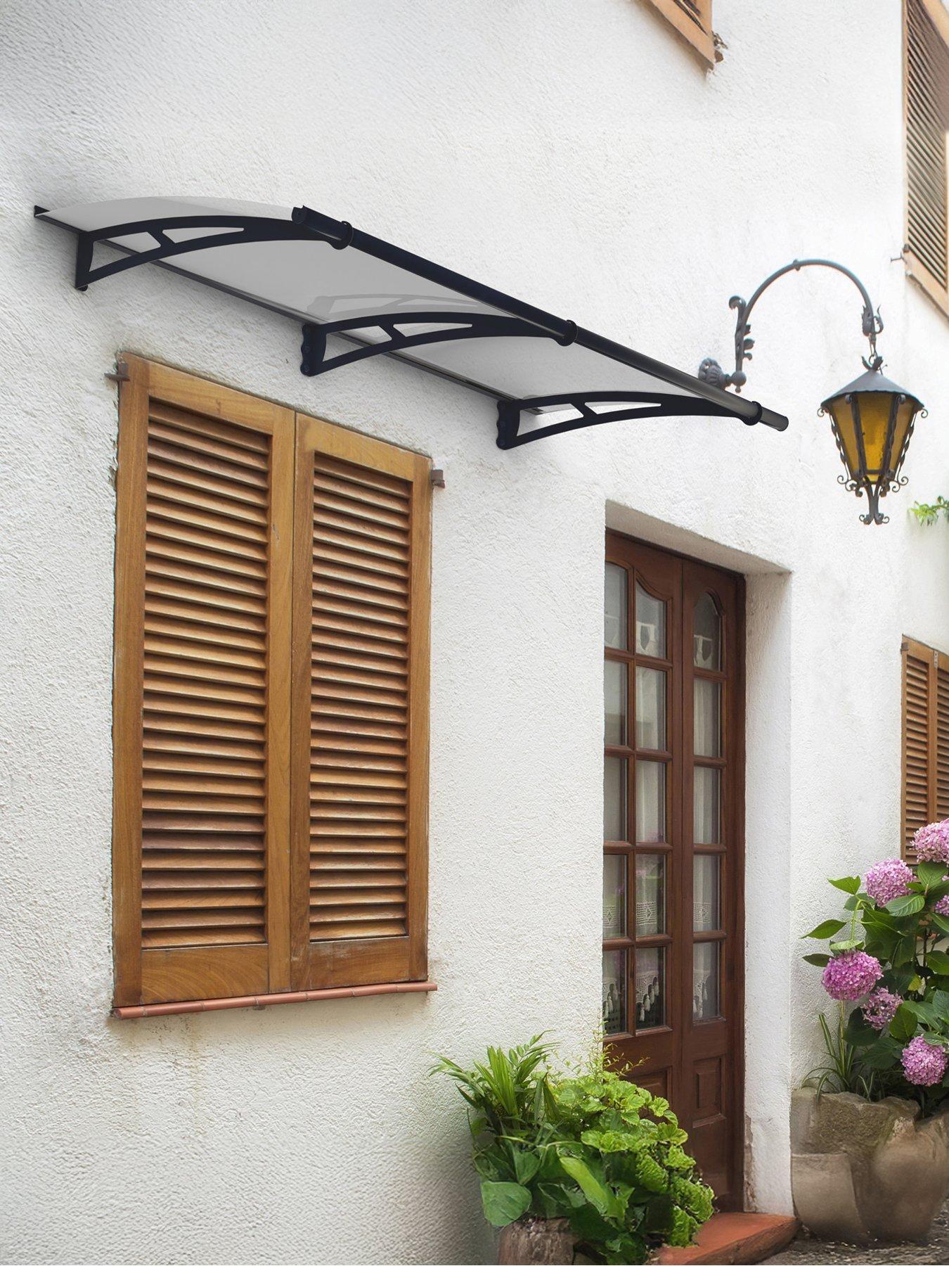 Product photograph of Canopia By Palram Canopy Bremen 1500 Grey Clear from very.co.uk