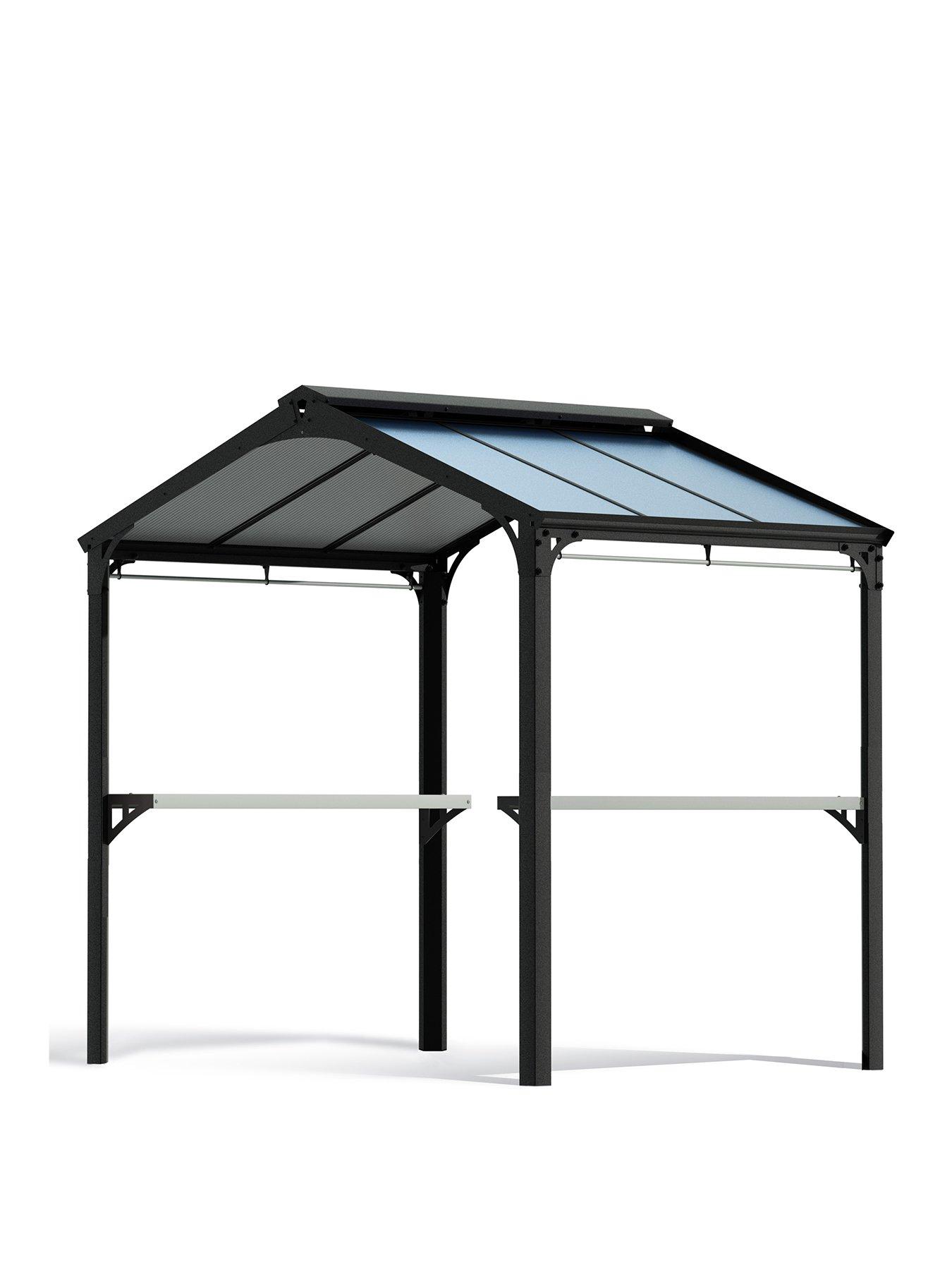 Image 2 of 6 of Canopia by Palram Bbq Gazebo Garden Austin 2400- Black