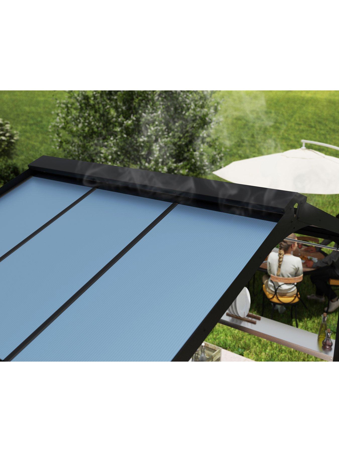 Image 5 of 6 of Canopia by Palram Bbq Gazebo Garden Austin 2400- Black