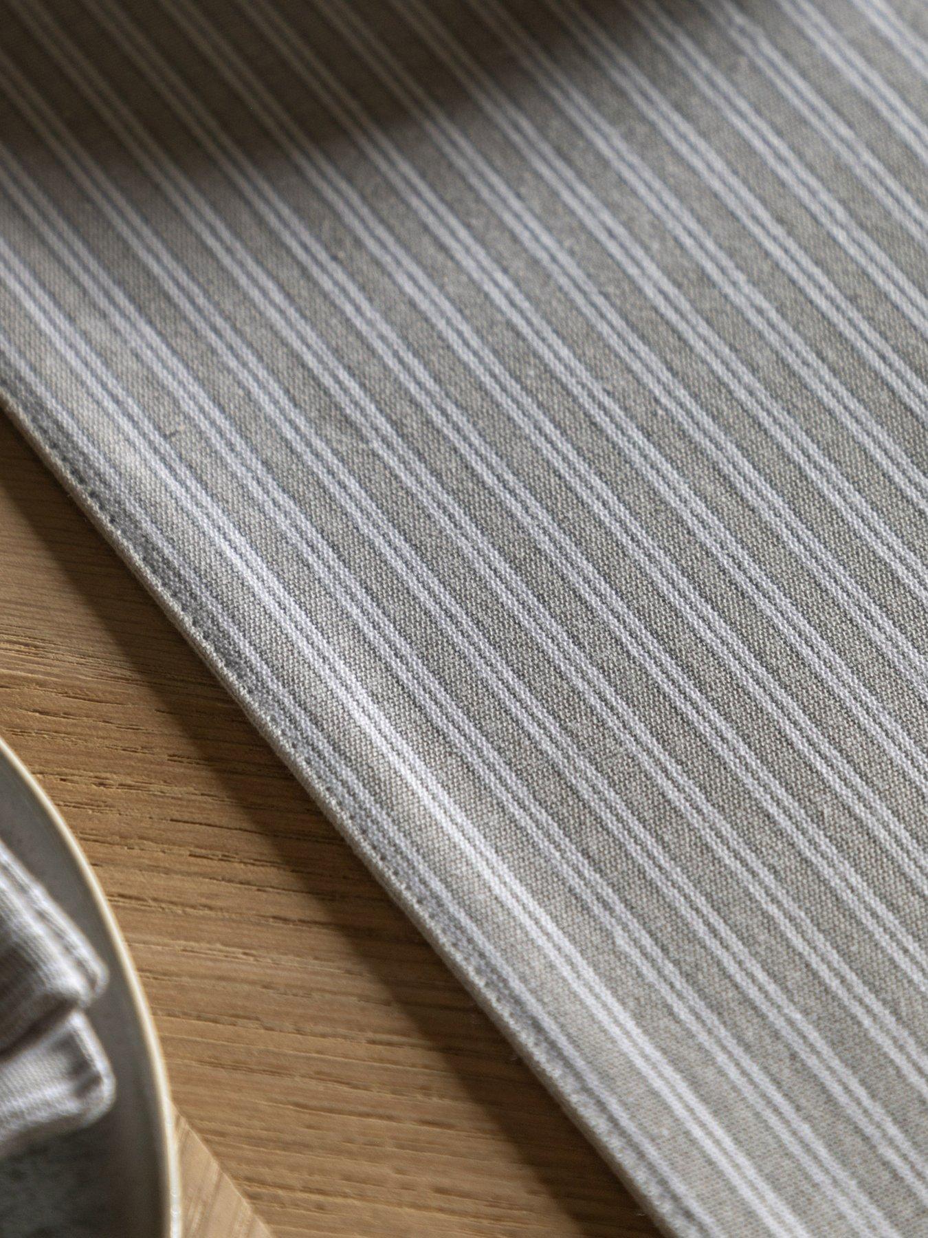 undefined Striped Woven Table Runner