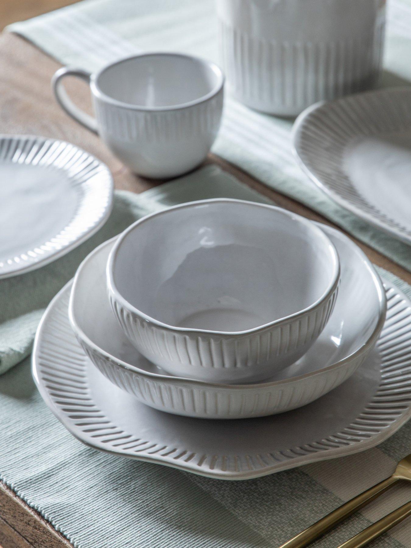 undefined Ridged Collection – Set of 4 Bowls