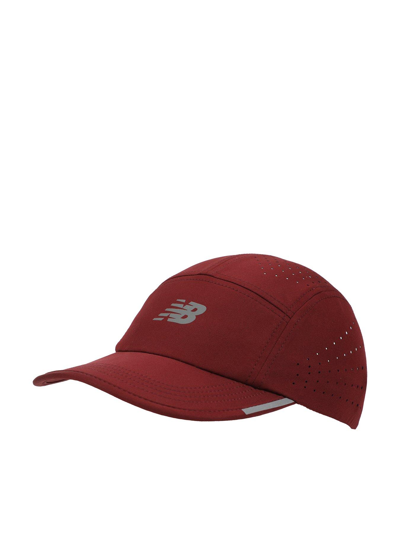 New Balance Unisex Running 5 Panel Pro Cap - Burgundy