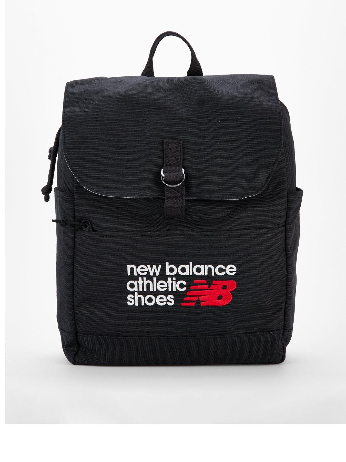 New Balance Unisex Canvas Backpack - Black