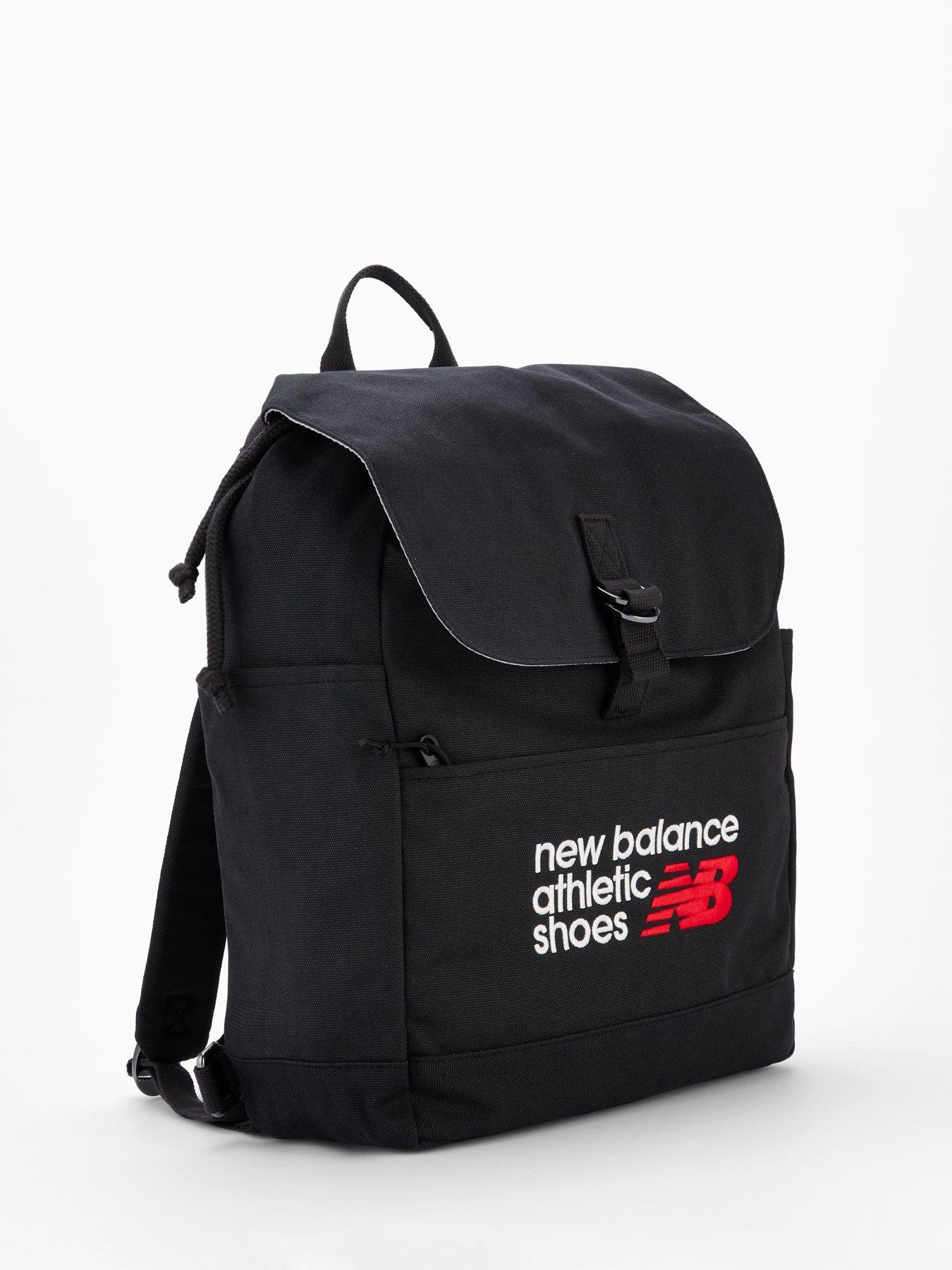 New Balance Unisex Canvas Backpack Black Very
