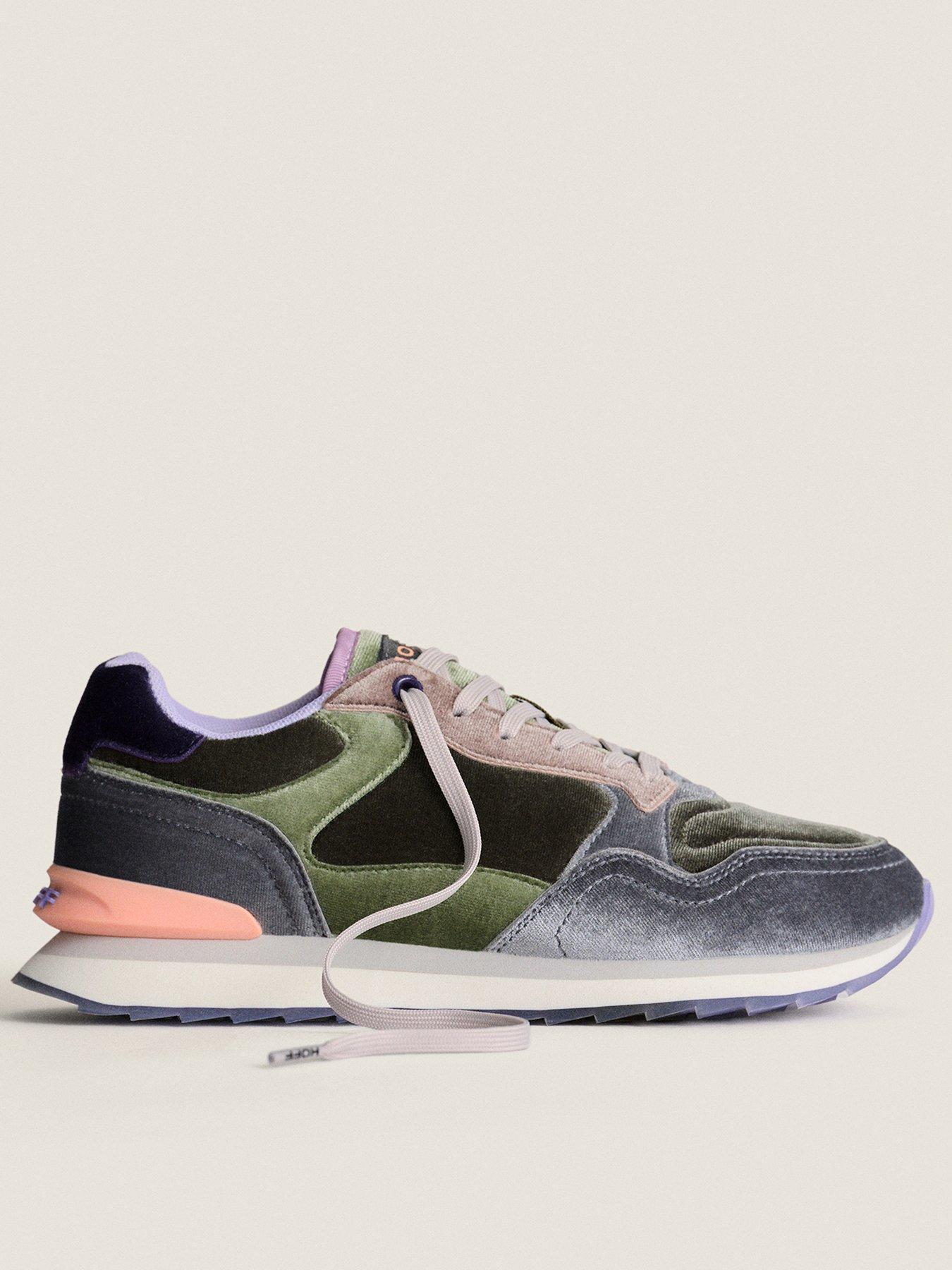 Hoff Womens Emerald City Trainer, Grey, Size 3, Women