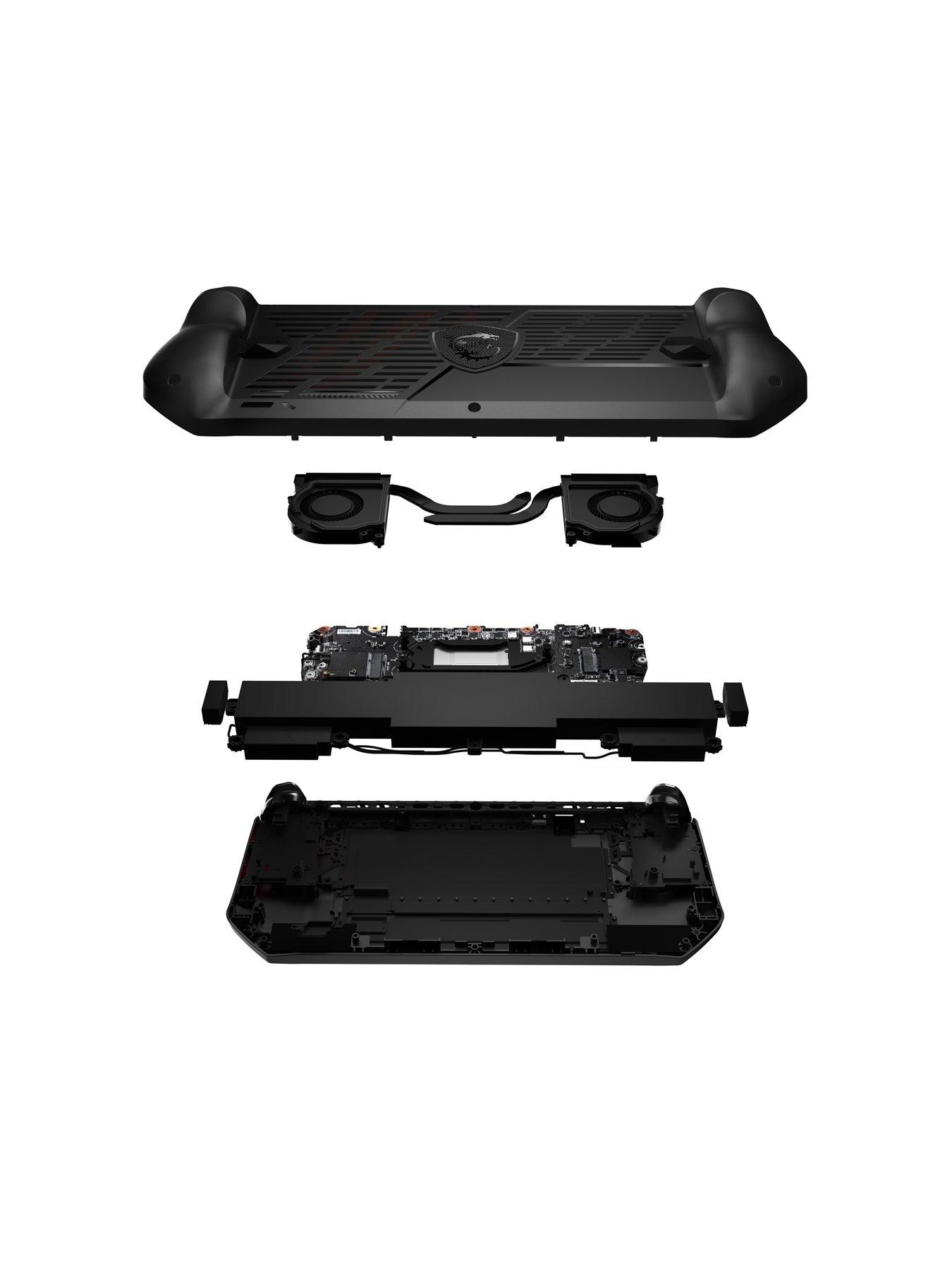 Image 7 of 8 of MSI Claw A1M-016UK - Intel Arc - Intel Core Ultra 7 - 16GB RAM - 1TB SSD - 7in FHD IPS - Black