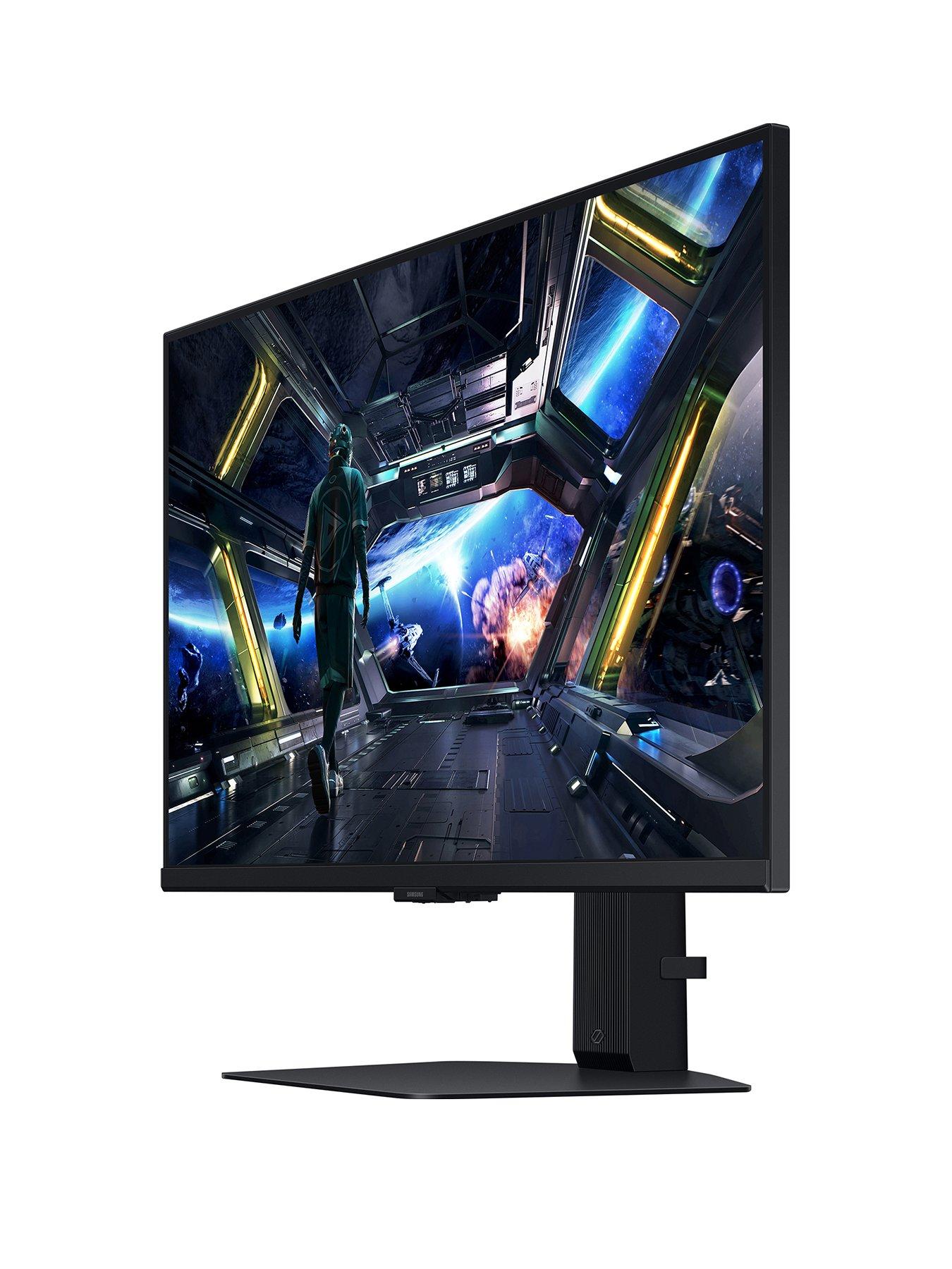 Image 3 of 7 of Samsung Odyssey G7 LS27DG702EUXXU Gaming Monitor - 27in 4K (3840x2160) UHD, IPS, 144Hz - with Speakers