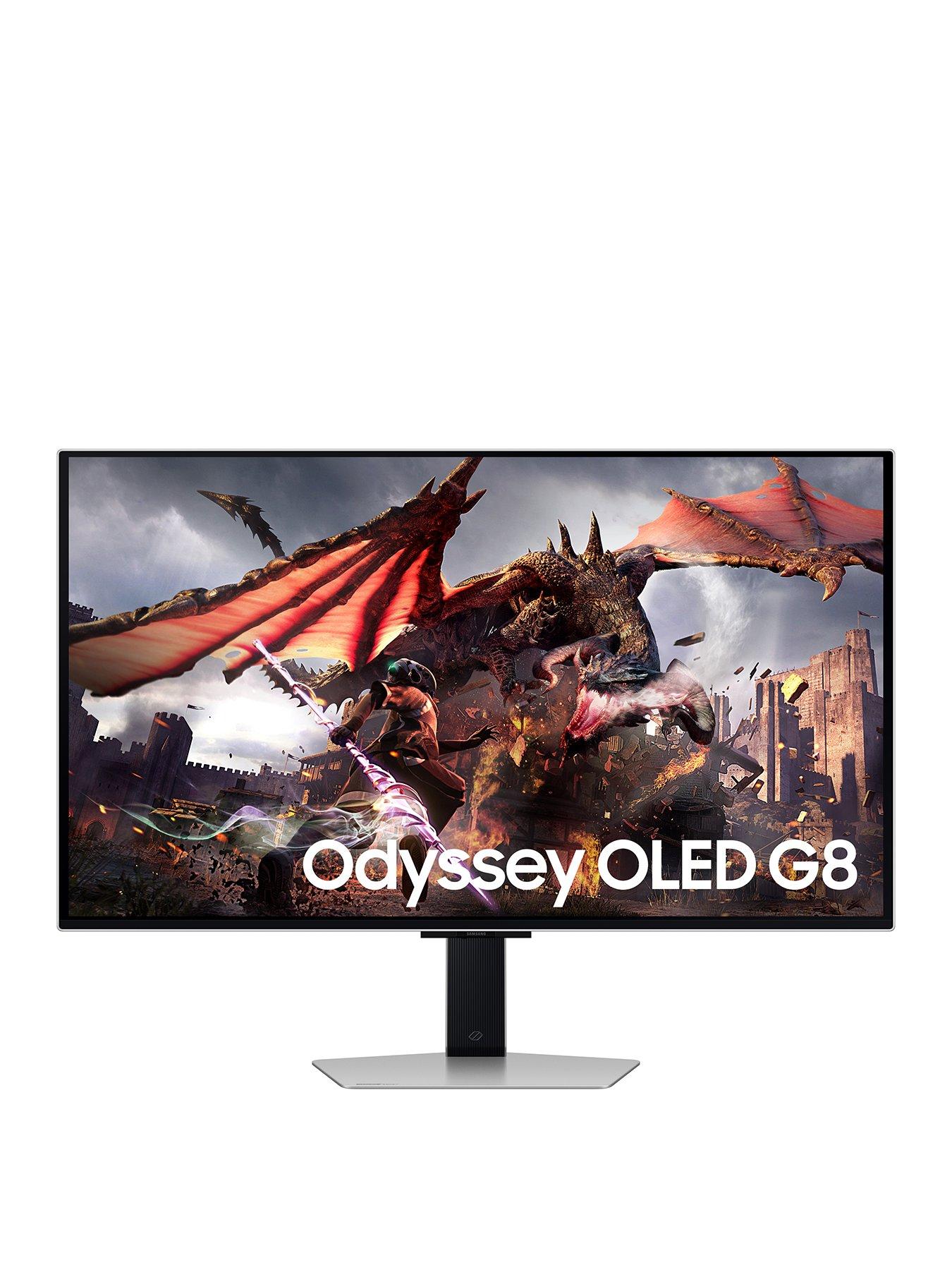 undefined Odyssey Gaming G8 LS32DG802SUXXU Gaming Monitor - 32in 4K (3840x2160) UHD - 240Hz - with Speakers