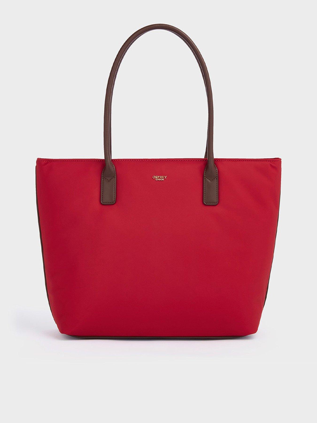 Image 1 of 5 of Osprey London The Voyage Tote Bag - Red
