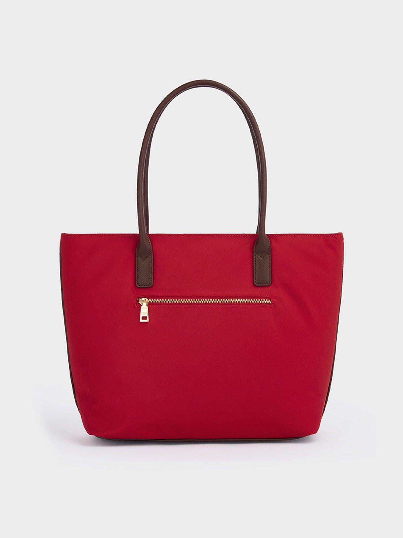 Image 2 of 5 of Osprey London The Voyage Tote Bag - Red