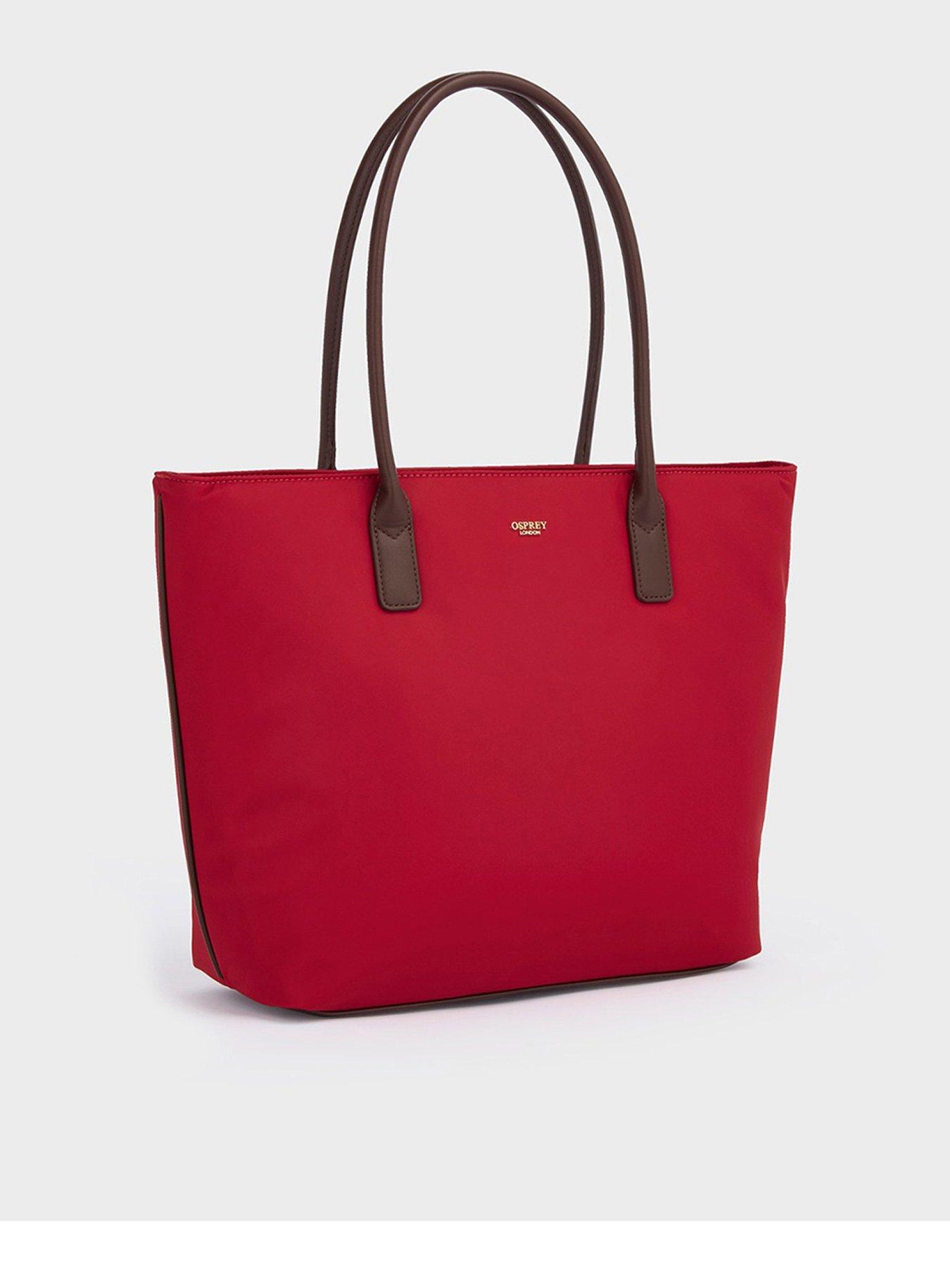 Image 3 of 5 of Osprey London The Voyage Tote Bag - Red