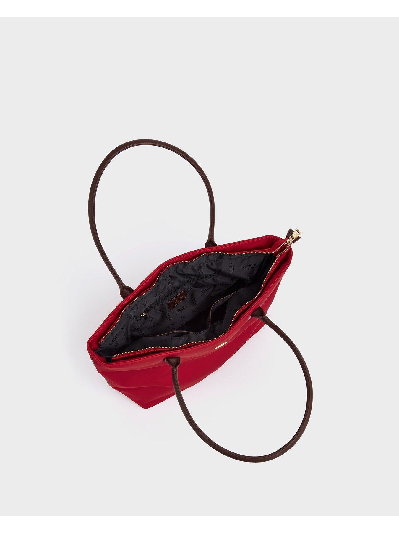 Image 5 of 5 of Osprey London The Voyage Tote Bag - Red