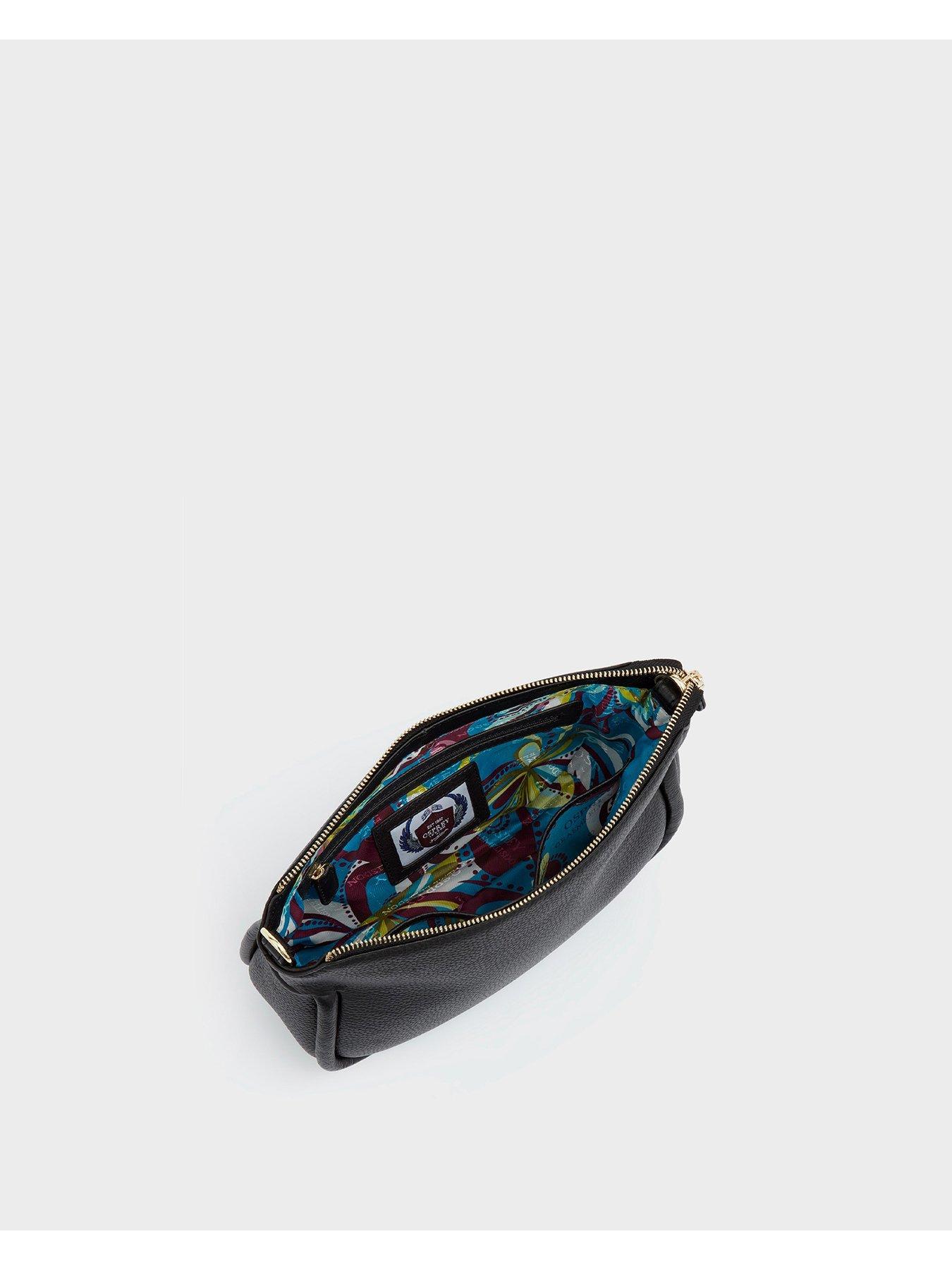 Image 5 of 5 of Osprey London The Hendrix Shoulder Bag - Black