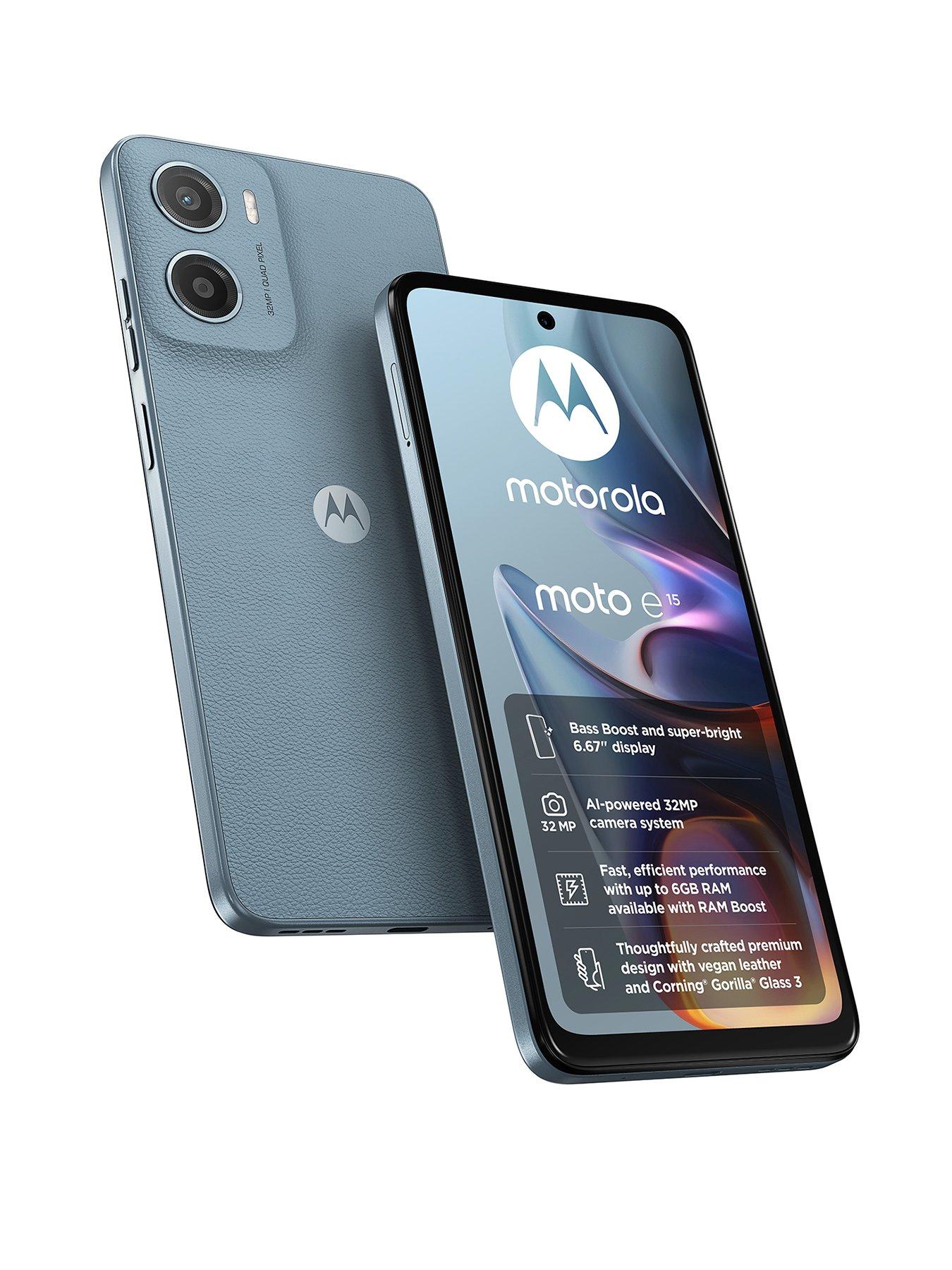Image 1 of 7 of Motorola E15 Misty Blue 2+64