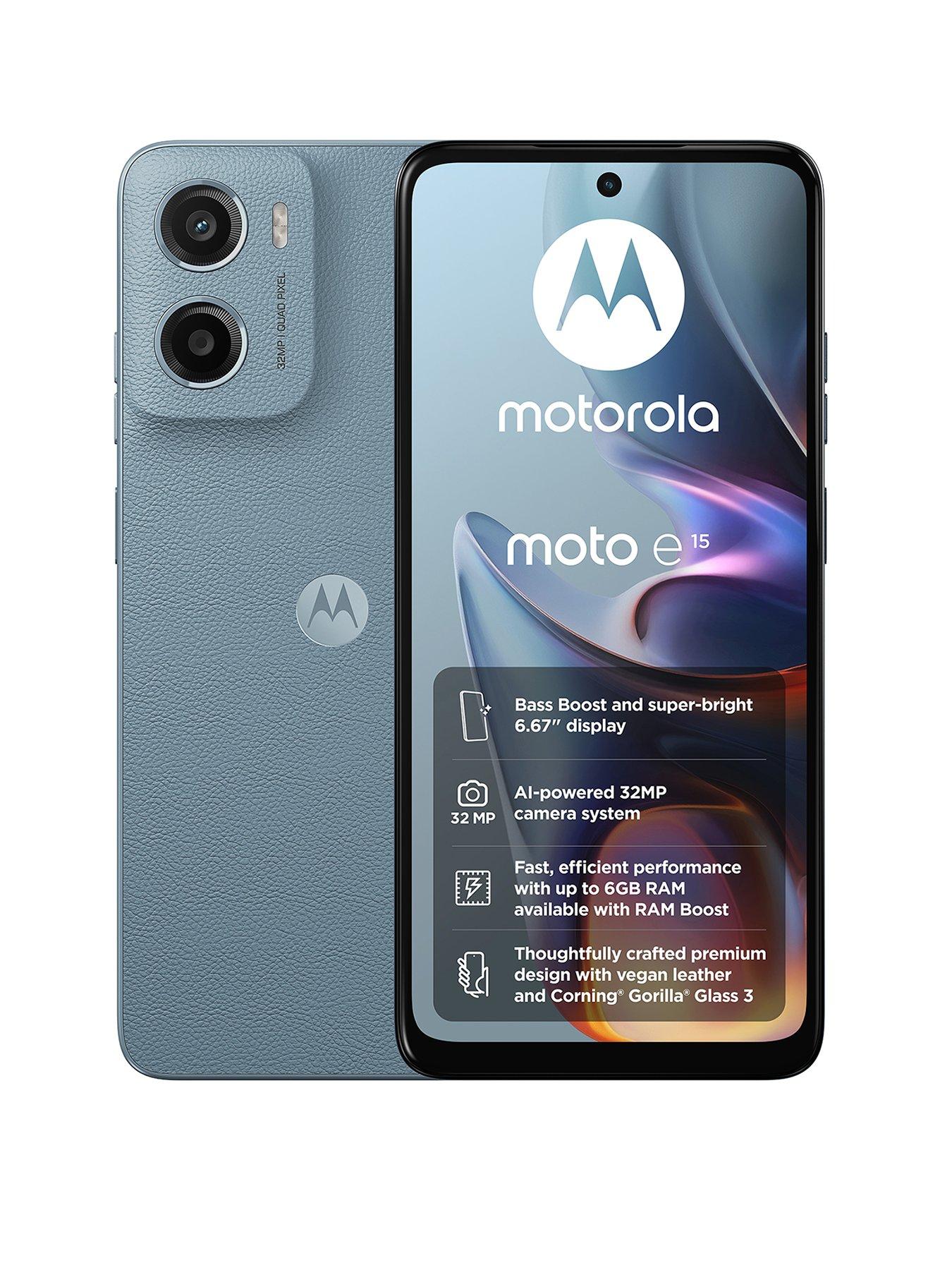 Image 2 of 7 of Motorola E15 Misty Blue 2+64