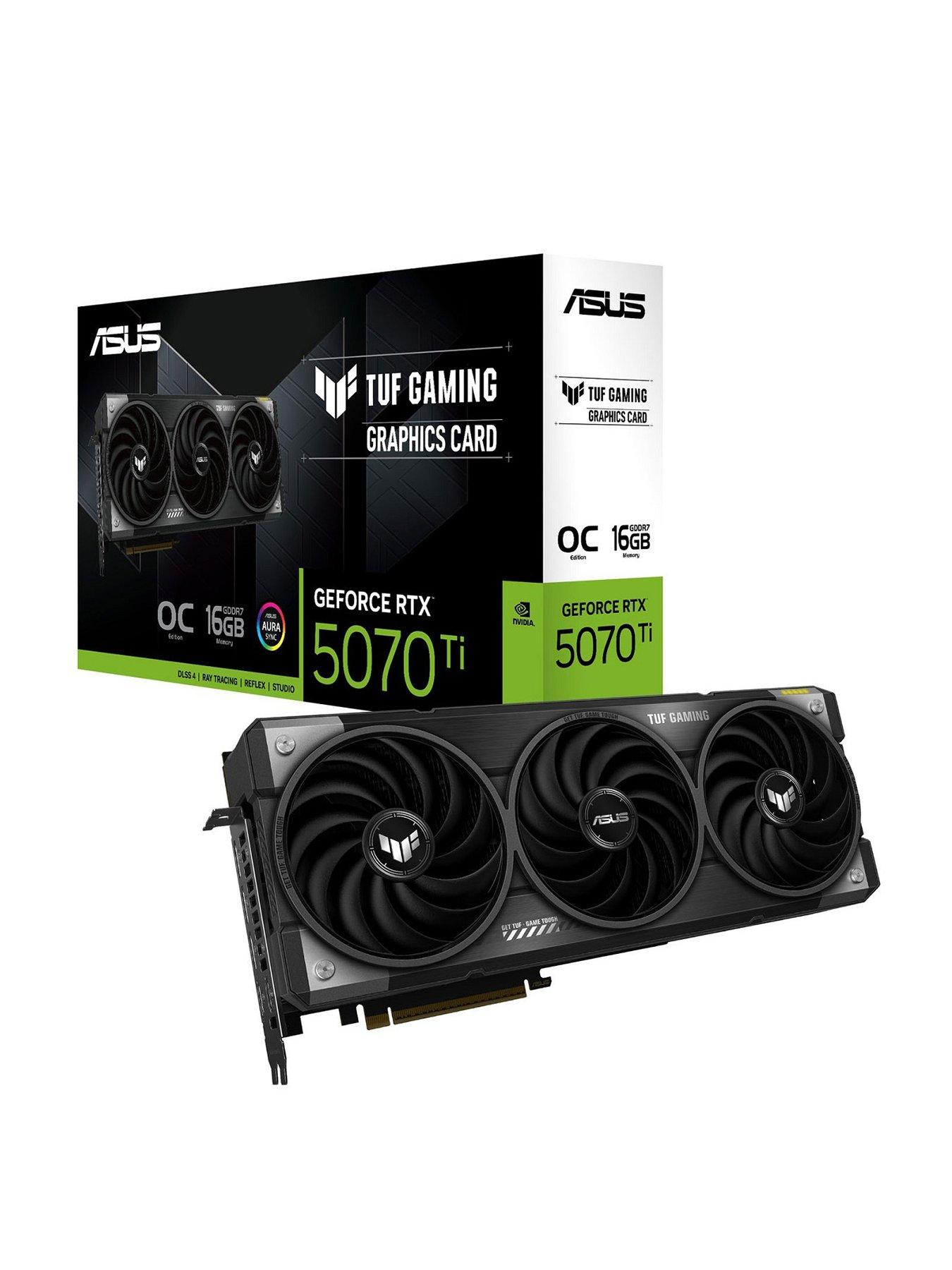 Asus TUF Gaming GeForce RTX 5070 Ti 16GB GDDR7 Overclocked Graphics Card