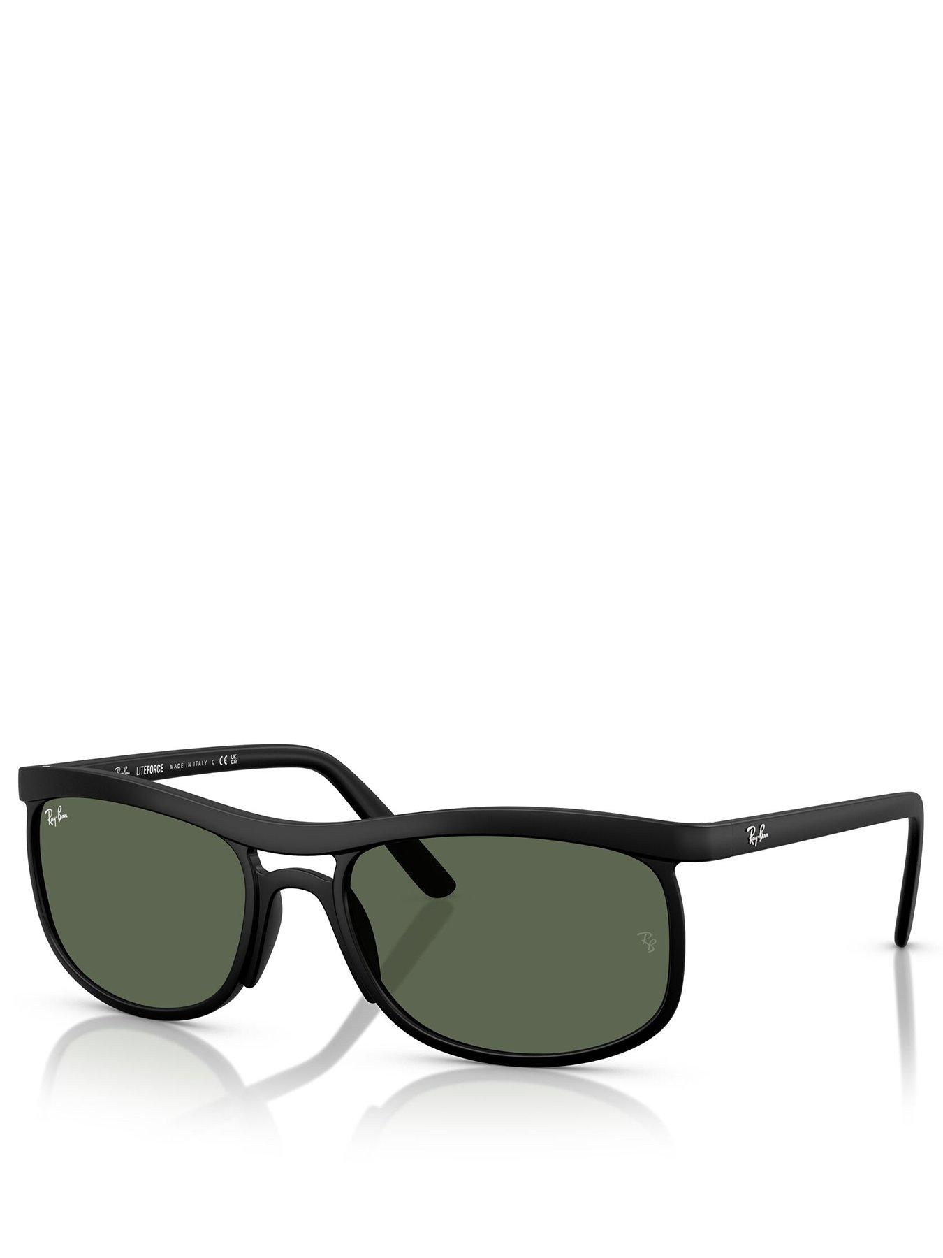 Ray-Ban Ray Ban 0Rb4452 Square Sunglasses- Black