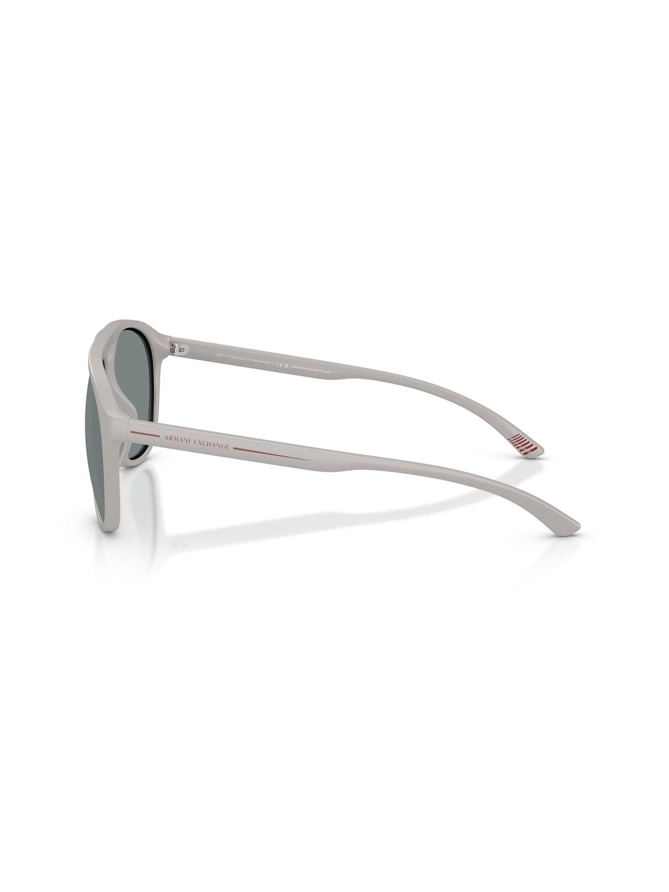 Image 2 of 4 of Armani Exchange 0Ax4156Su Square Sunglasses- Grey