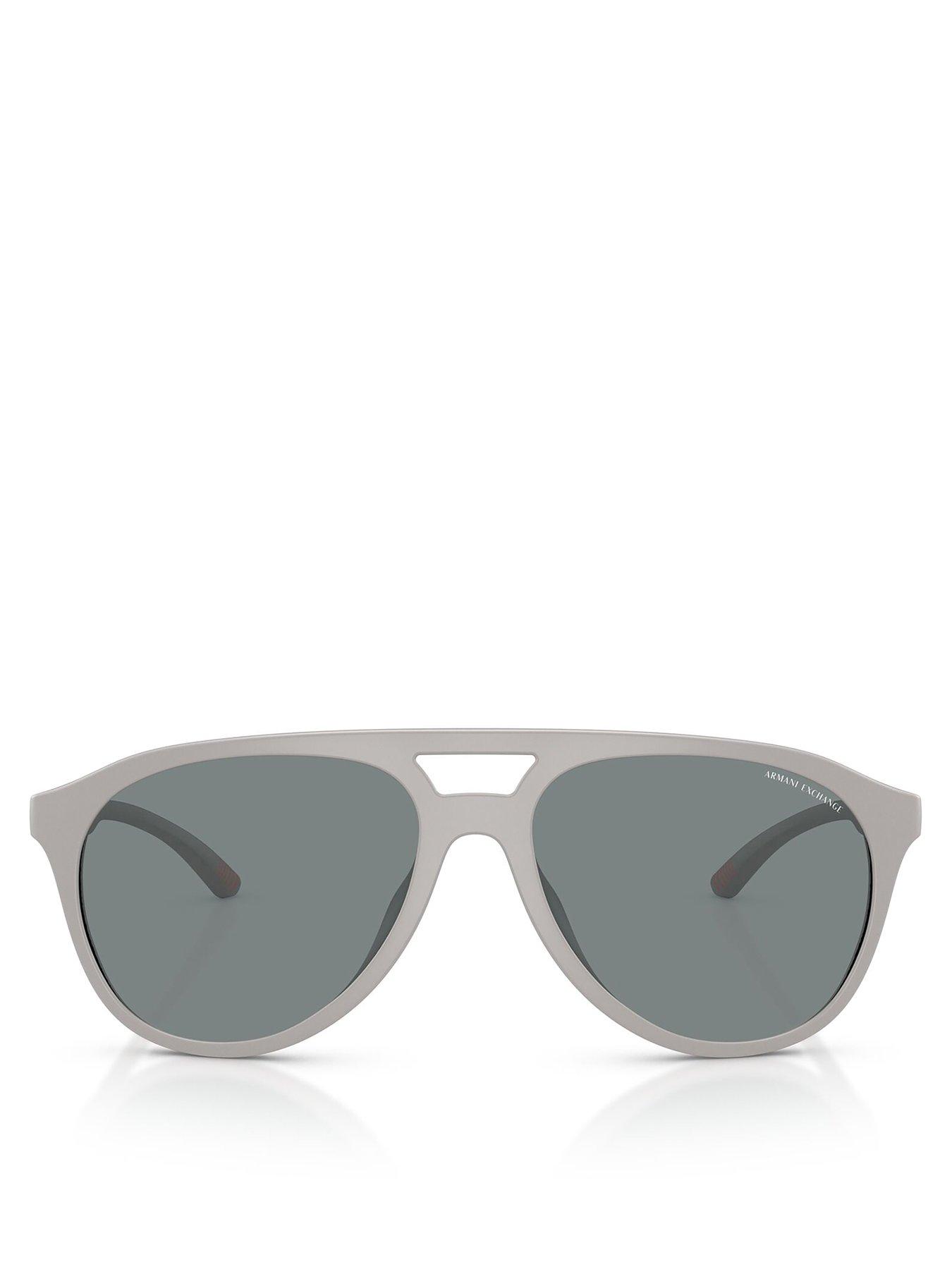 Image 3 of 4 of Armani Exchange 0Ax4156Su Square Sunglasses- Grey
