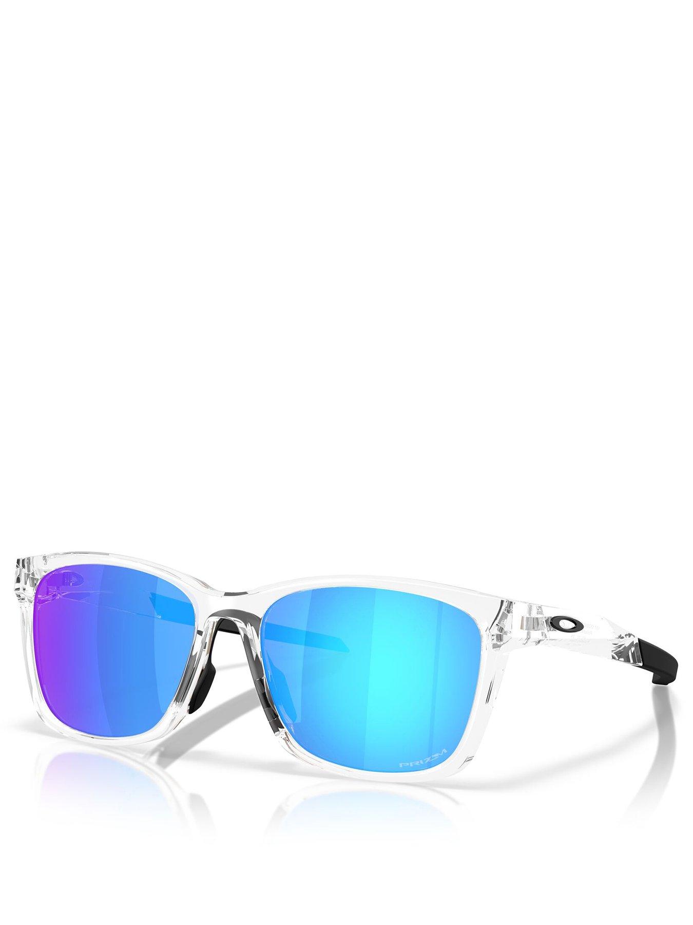 Image 1 of 4 of Oakley 0Oo9506D Square Sunglasses- Clear