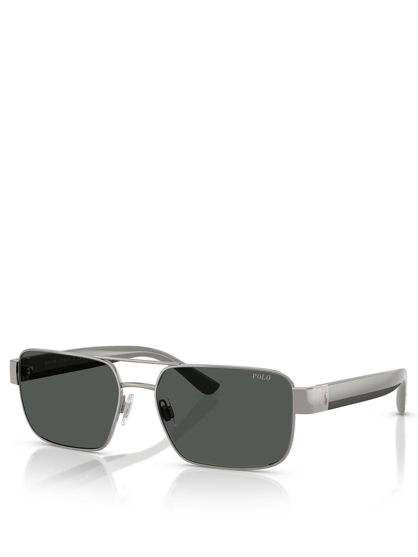 Polo Ralph Lauren 0Ph3161 Square Sunglasses- Grey