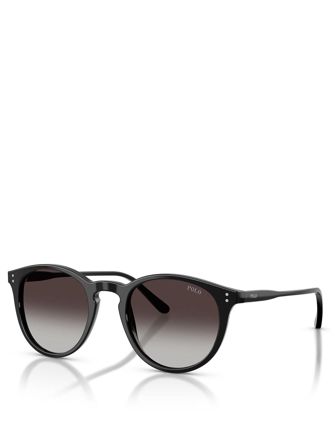 undefined 0Ph4110 Round Sunglasses - Black