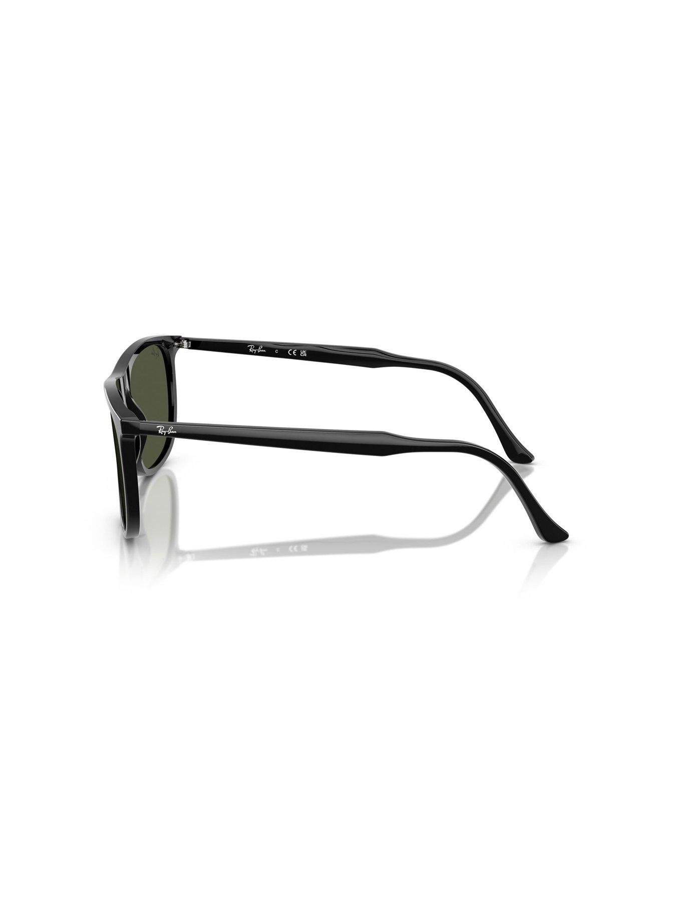 Image 2 of 4 of Ray-Ban Ray Ban 0Rb2216 Square Sunglasses- Black