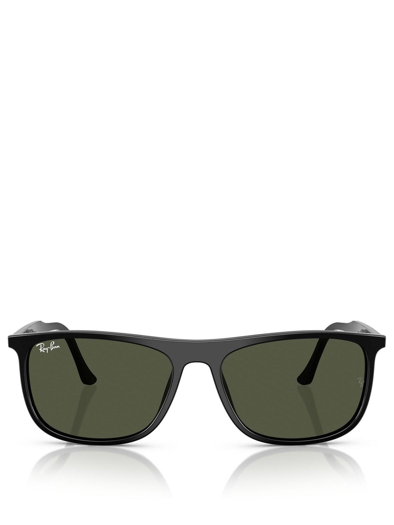 Image 3 of 4 of Ray-Ban Ray Ban 0Rb2216 Square Sunglasses- Black
