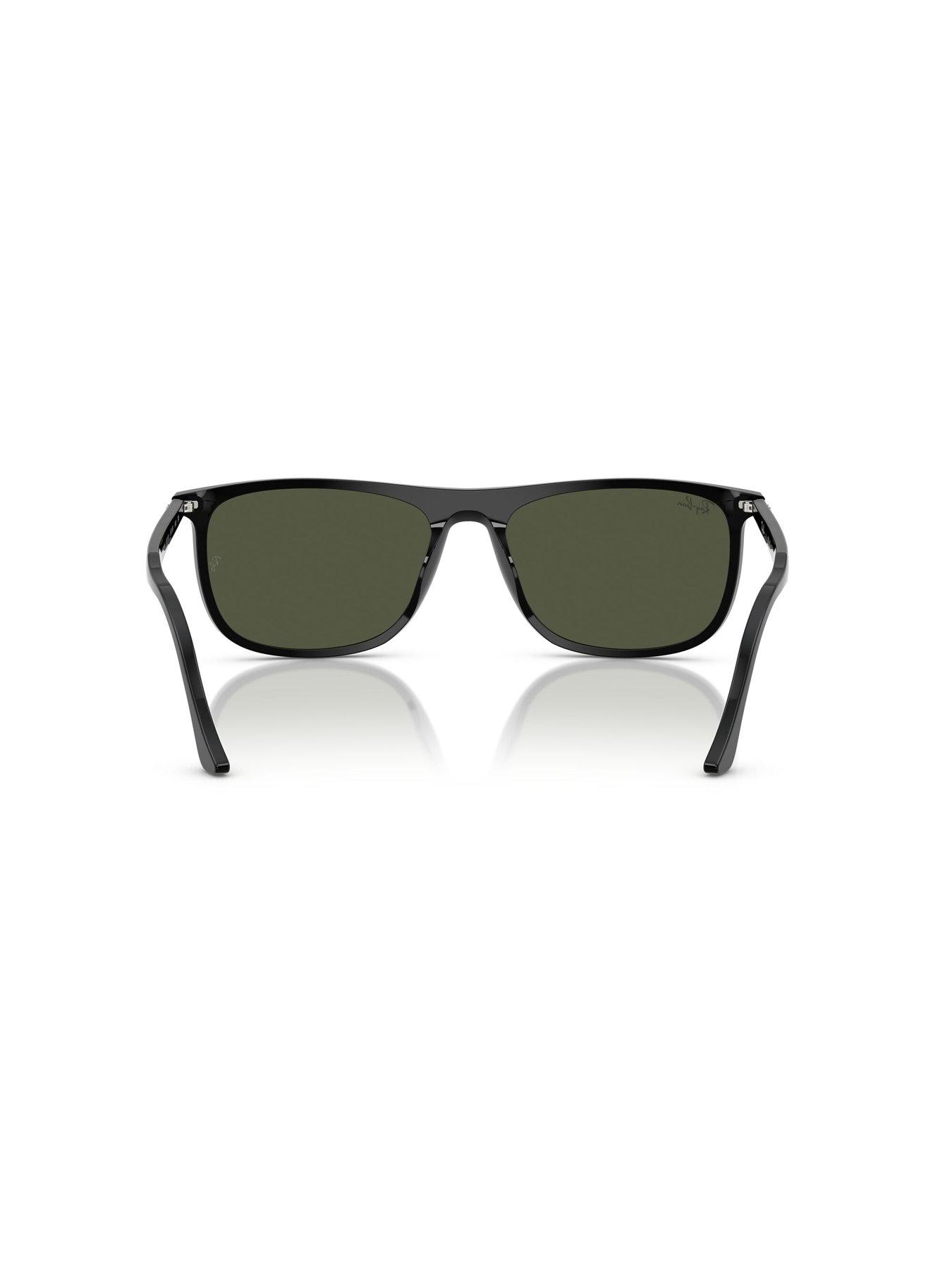 Image 4 of 4 of Ray-Ban Ray Ban 0Rb2216 Square Sunglasses- Black