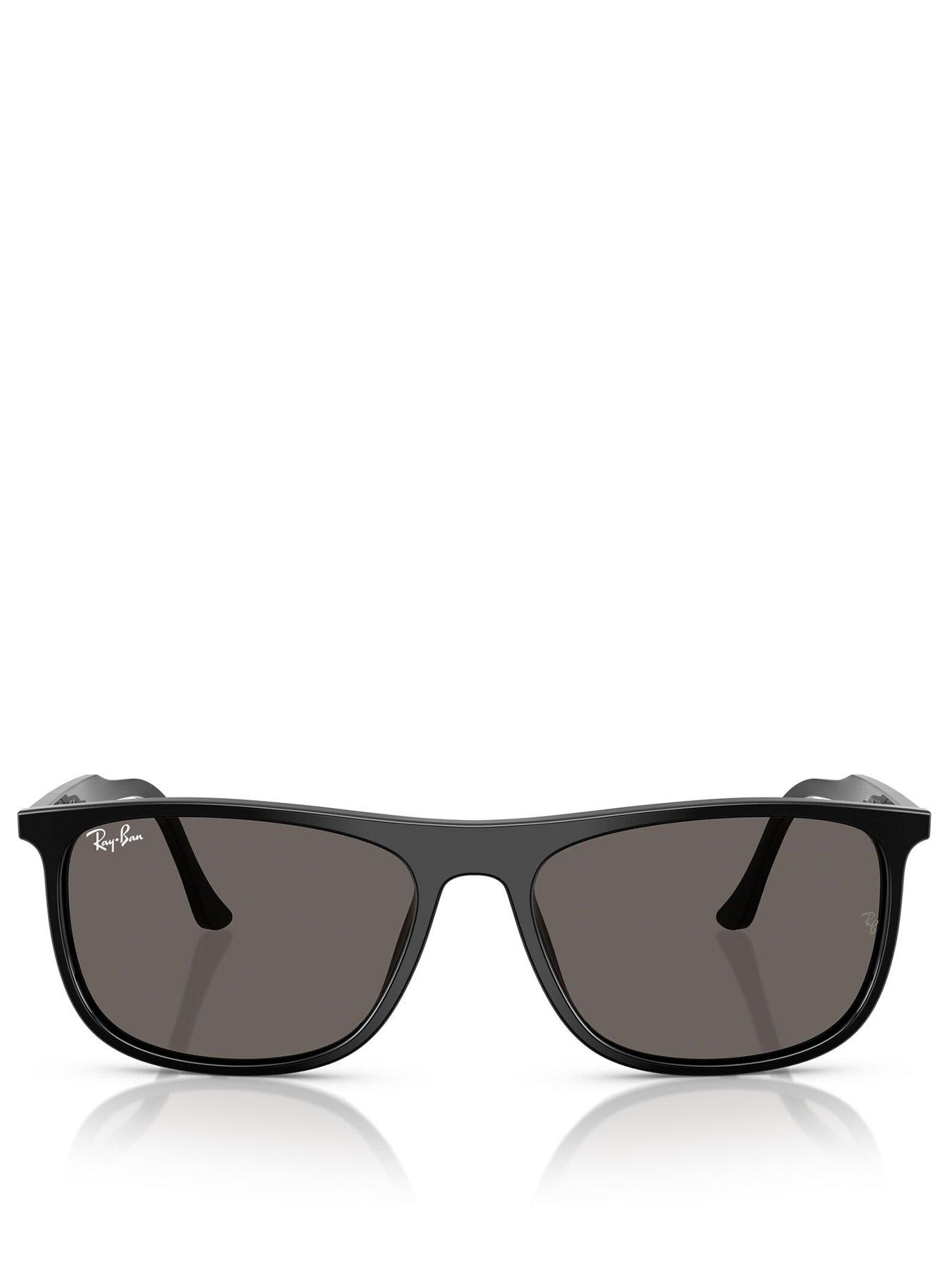 Image 3 of 4 of Ray-Ban Ray Ban 0Rb2216 Square Sunglasses- Black