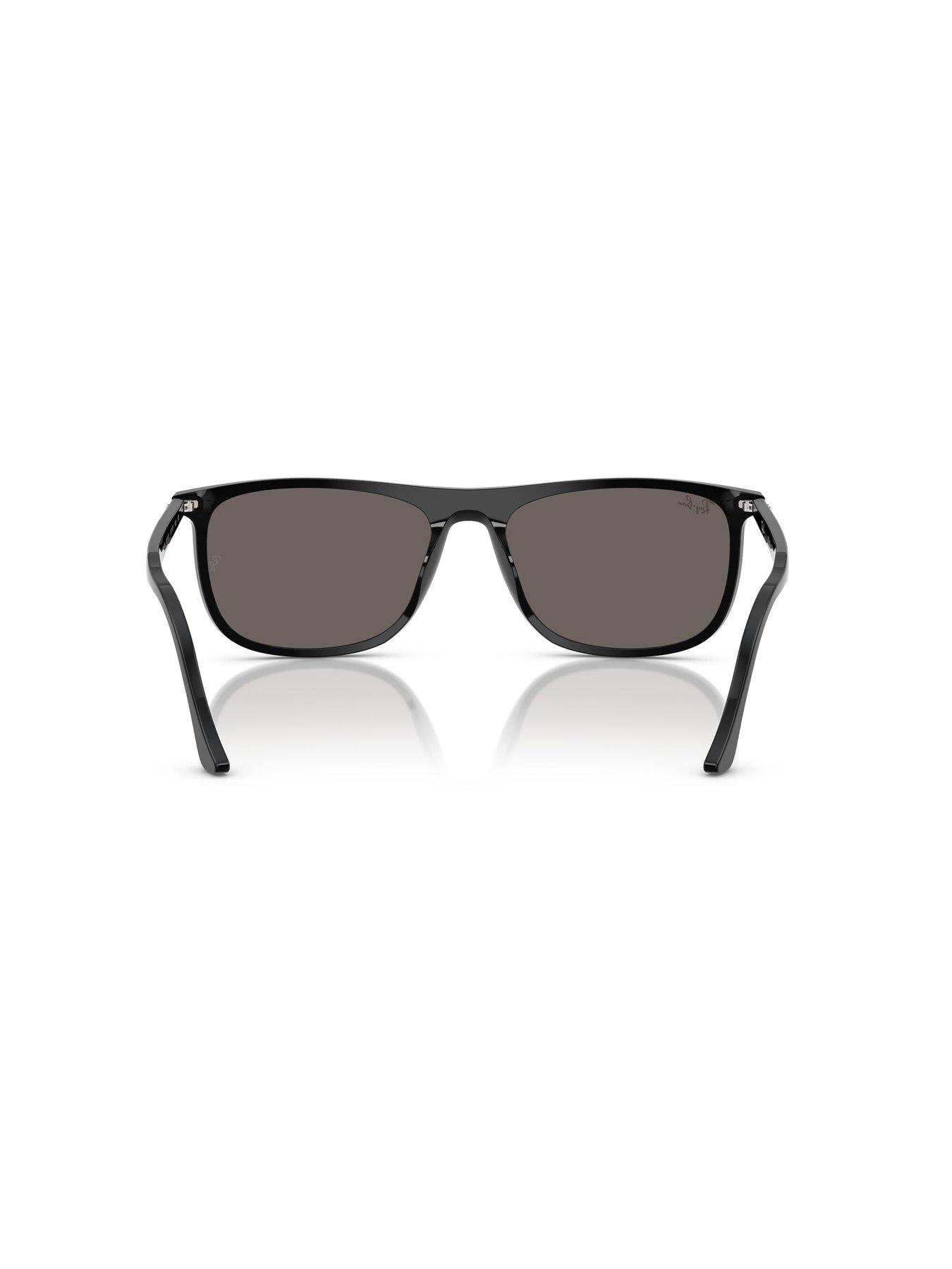 Image 4 of 4 of Ray-Ban Ray Ban 0Rb2216 Square Sunglasses- Black