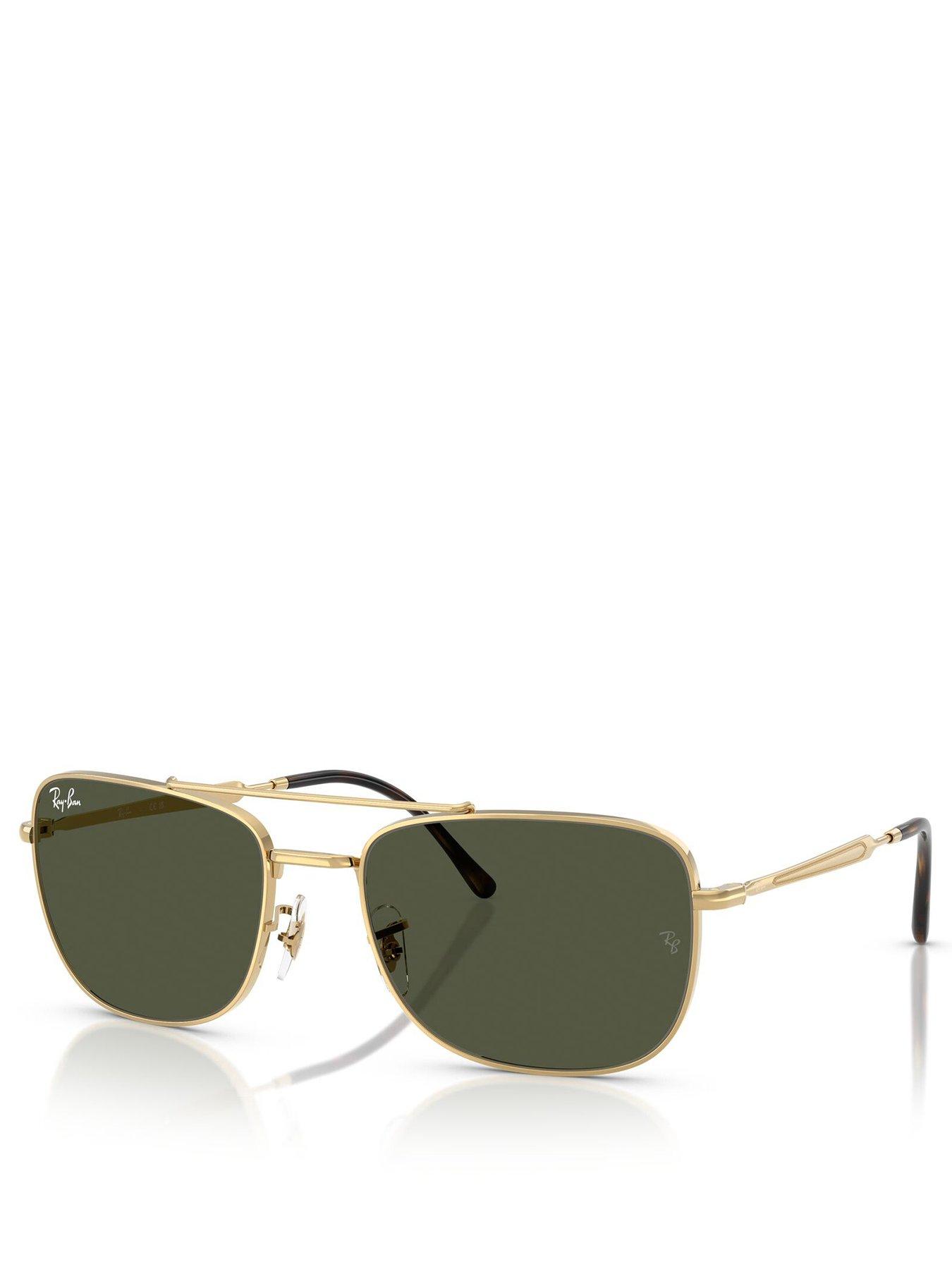 Image 1 of 4 of Ray-Ban Ray Ban 0rb3755 Square Sunglasses-gold
