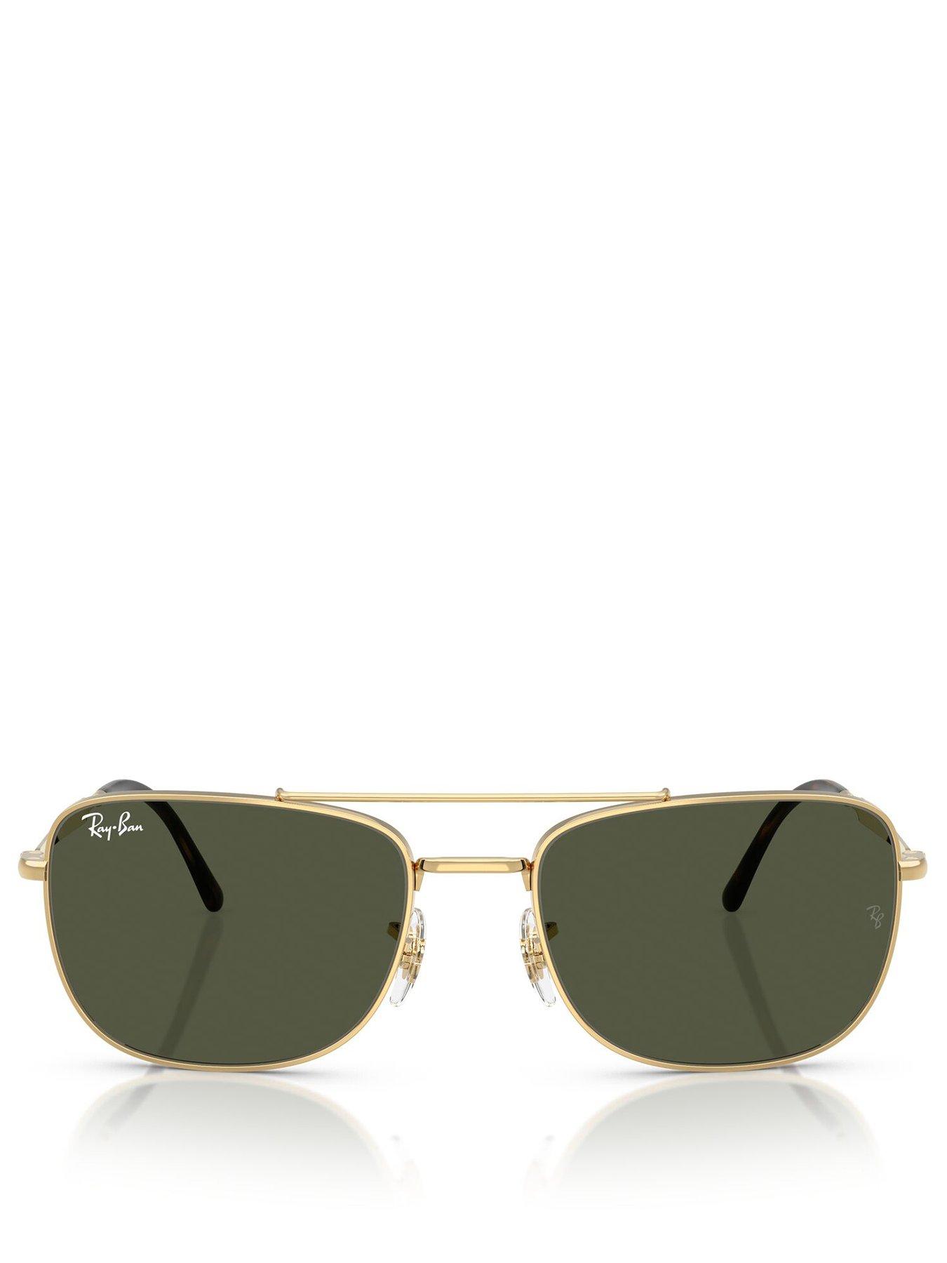 Image 3 of 4 of Ray-Ban Ray Ban 0rb3755 Square Sunglasses-gold