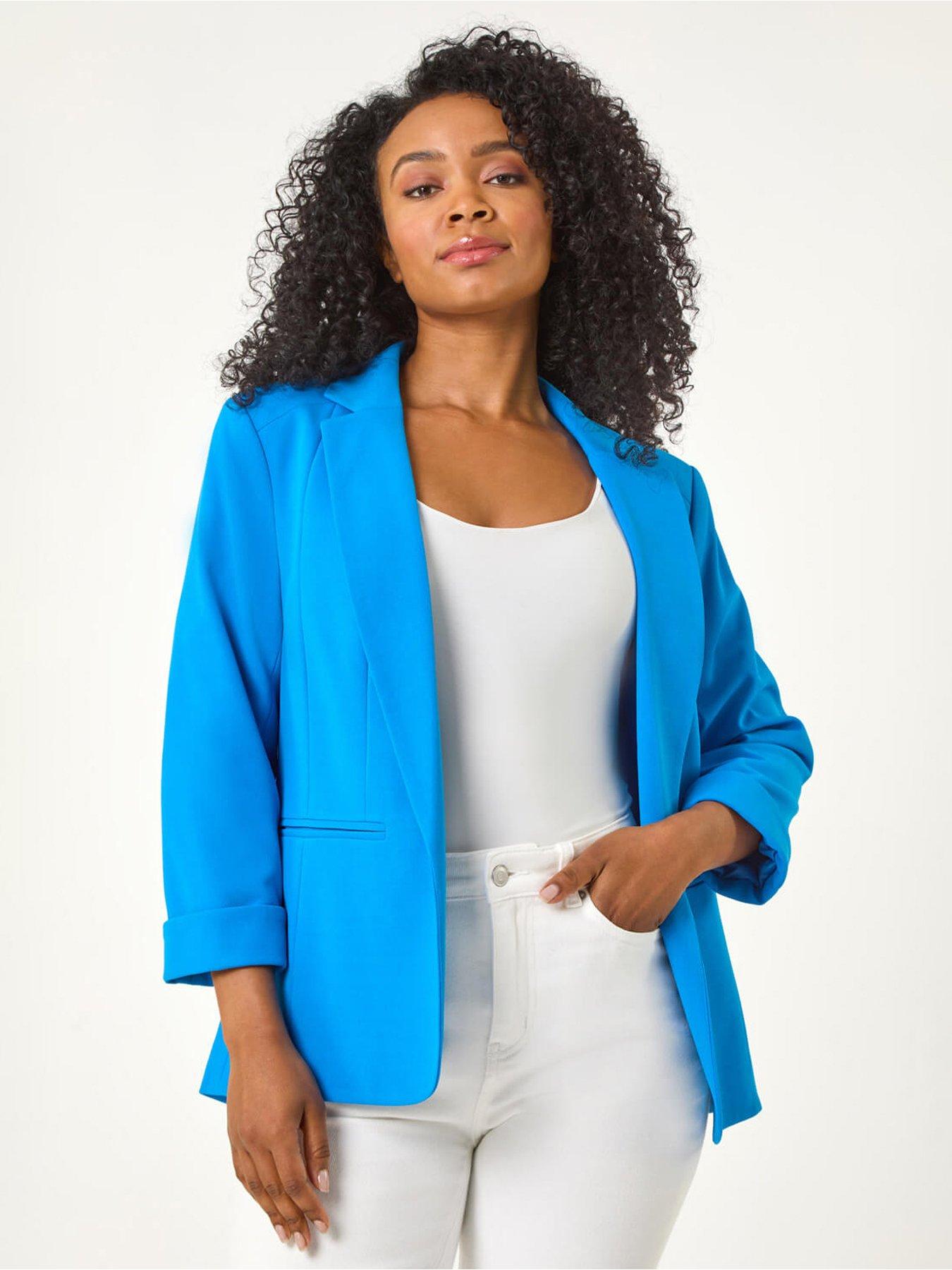 undefined Petite Revere Collar Stretch Jacket