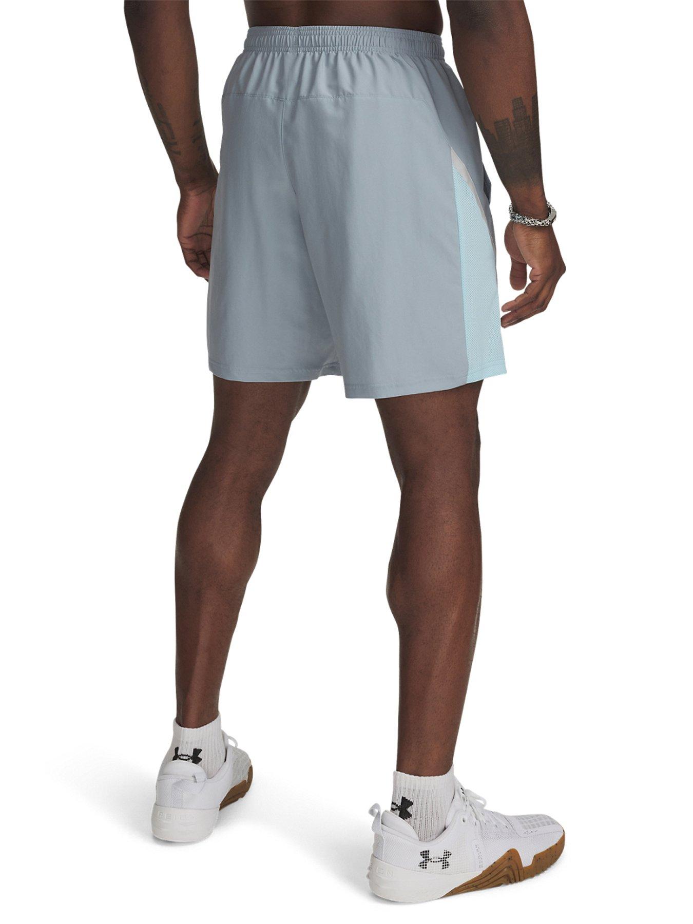 Image 2 of 3 of UNDER ARMOUR Men's Training Tech Utility Shorts - Blue