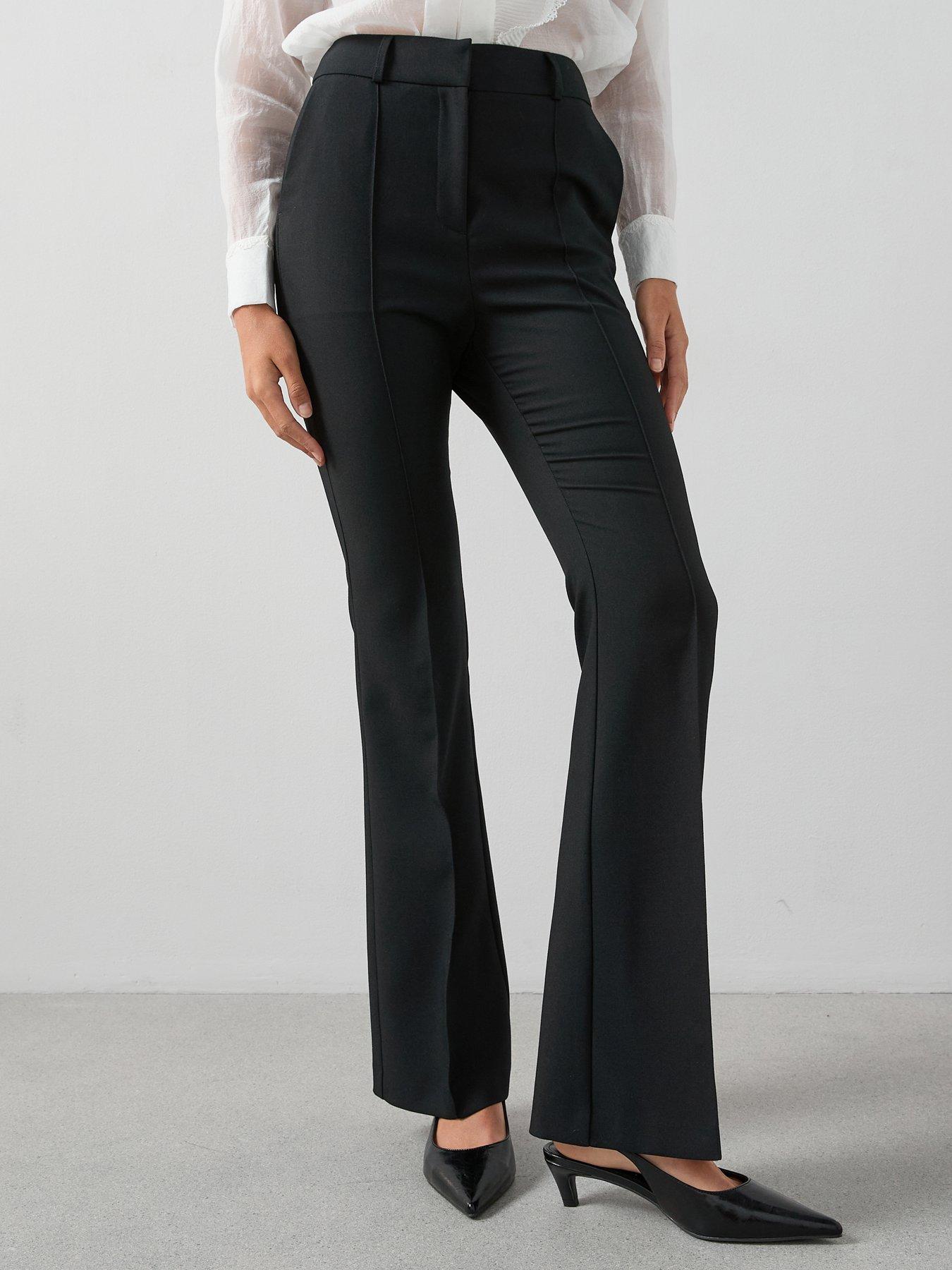 the-very-collection-kickflare-trousers-black