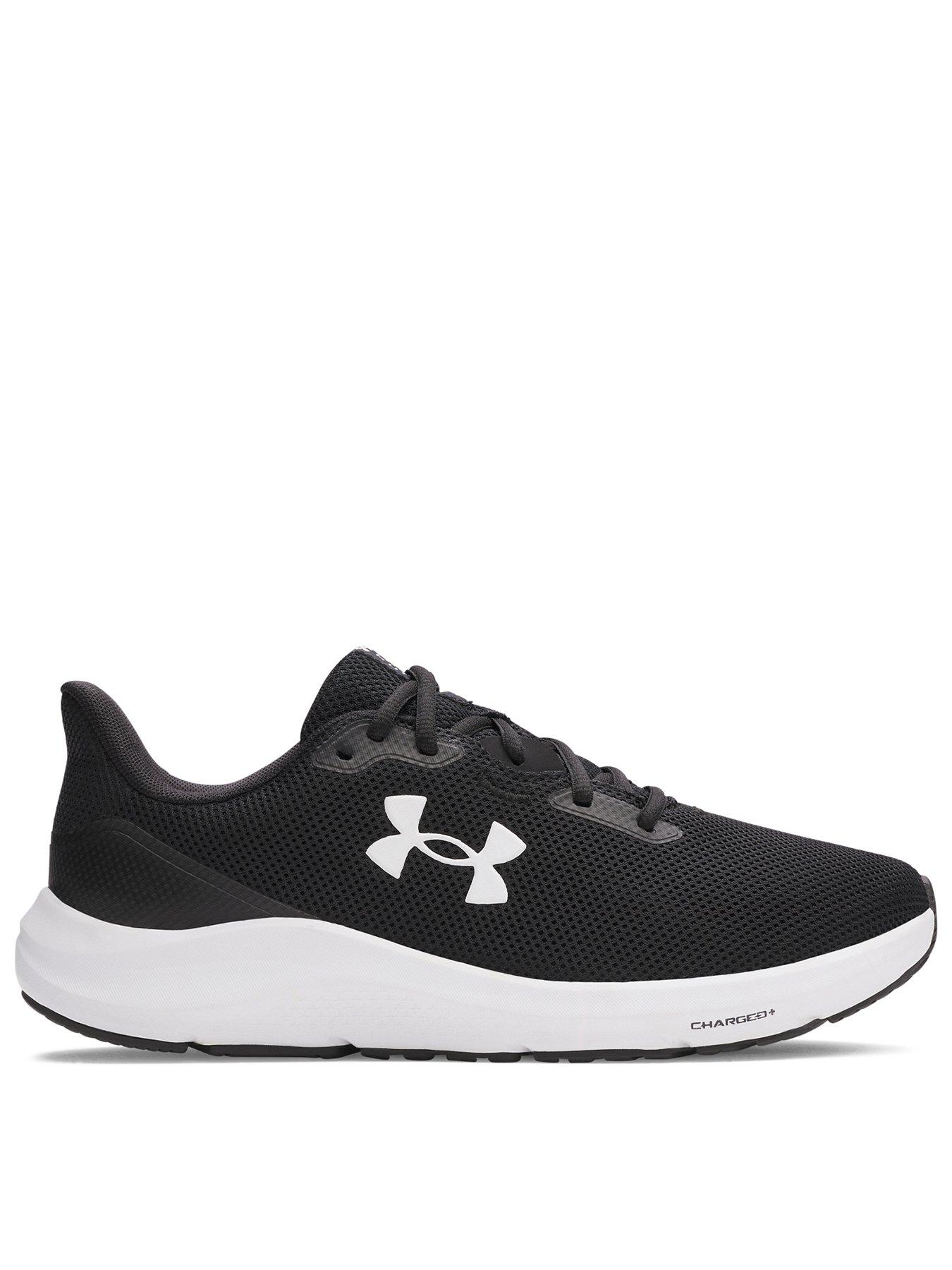 UNDER ARMOUR Mens Running Charged Pursuit 4 Trainers - Black