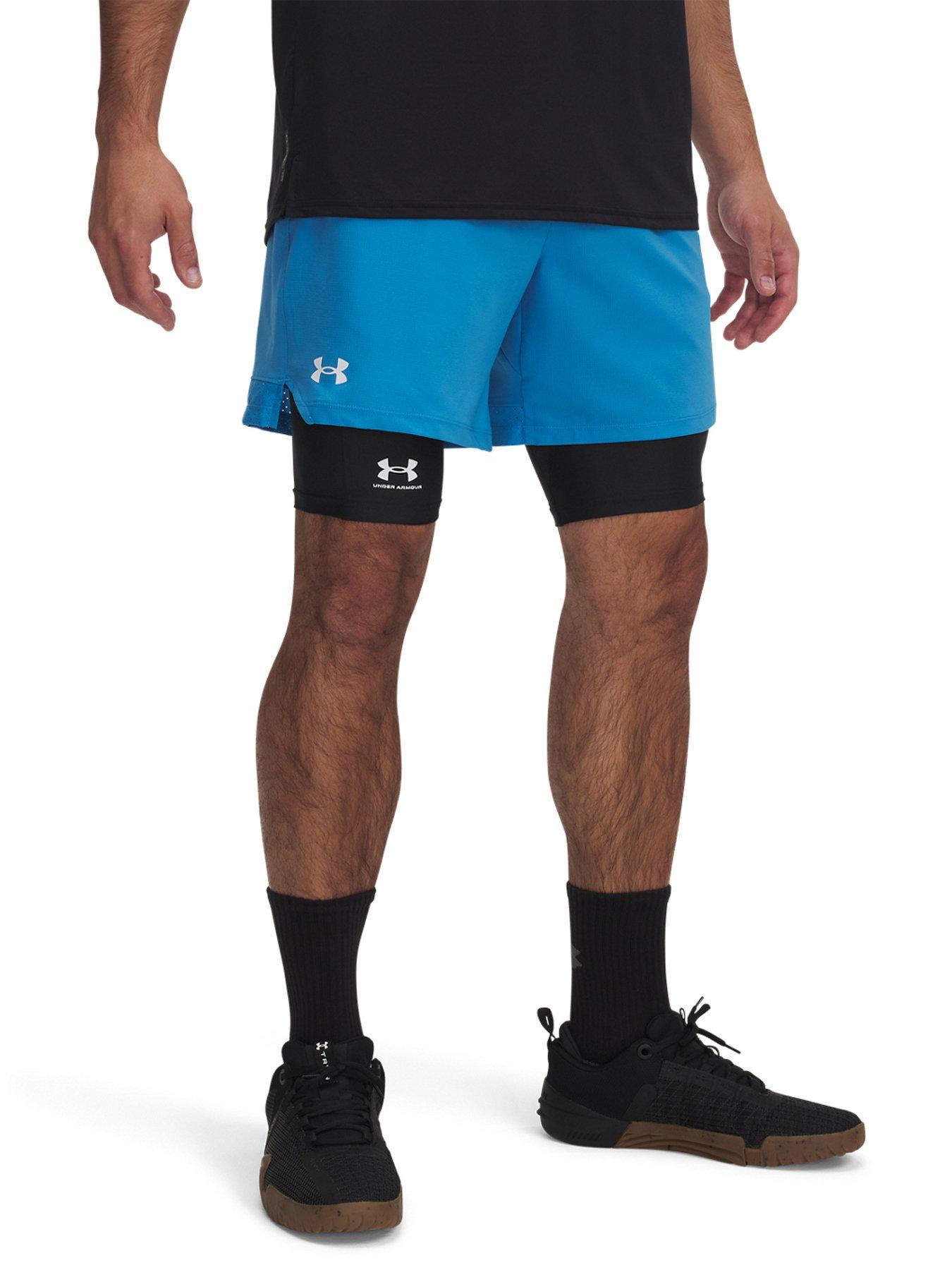 undefined Men's Training Vanish Woven 6 Inch Shorts - Blue