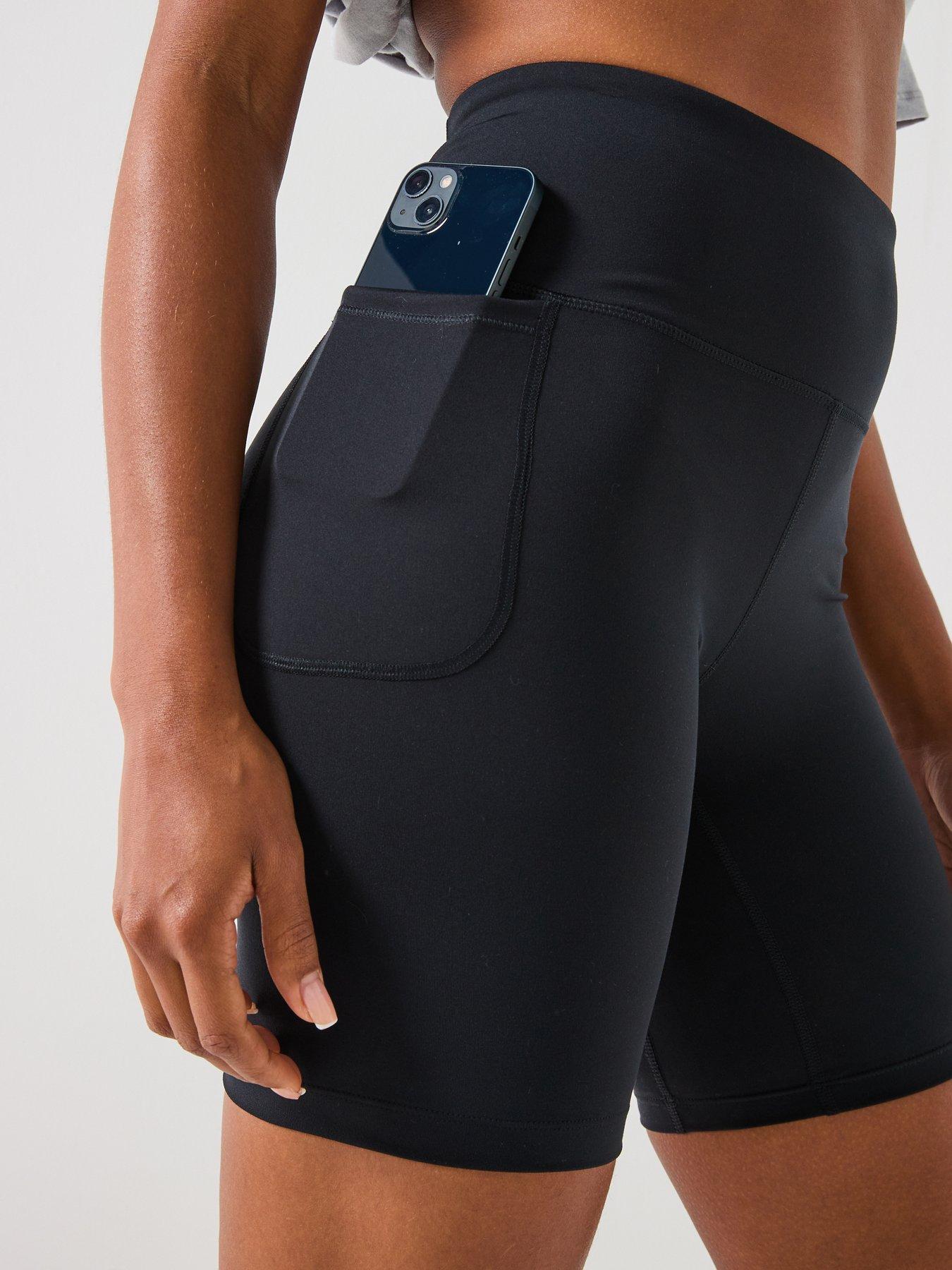Image 4 of 6 of UNDER ARMOUR Women's Training Motion Bike Shorts - Black